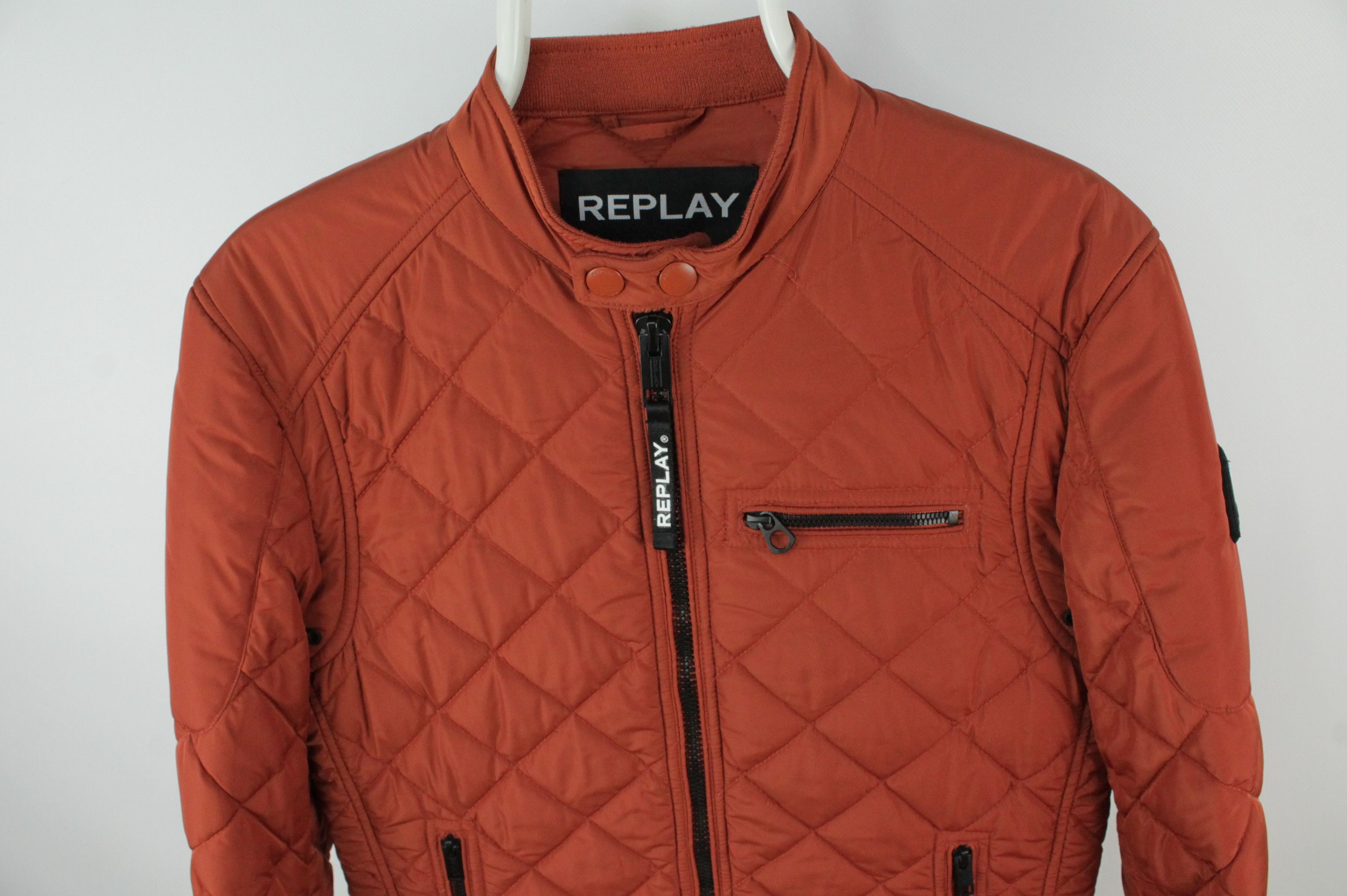 Replay Replay Quilted Biker Jacket Men's Size US S / EU 44-46 / 1 - 4 Thumbnail