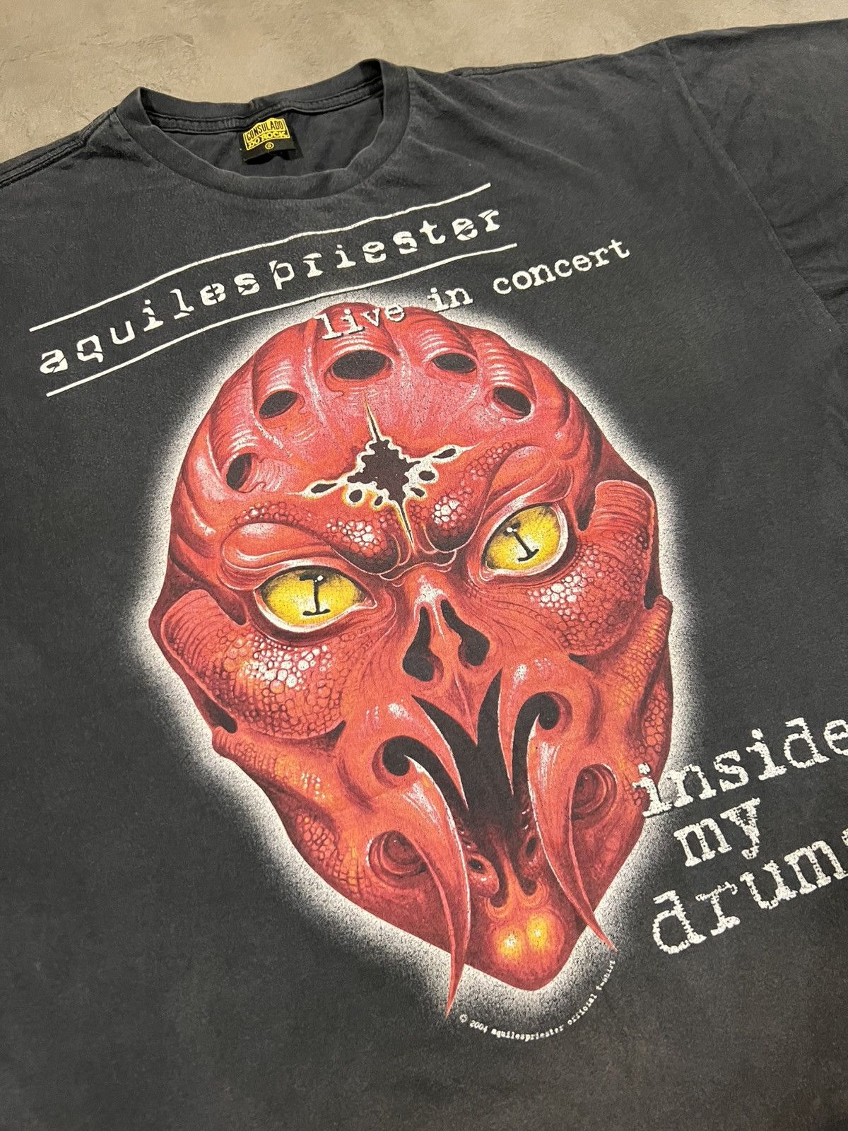 Band Tees Vintage Aquiles Priester 2004 Inside My Drums Band t-shirt Size US L / EU 52-54 / 3 - 3 Thumbnail
