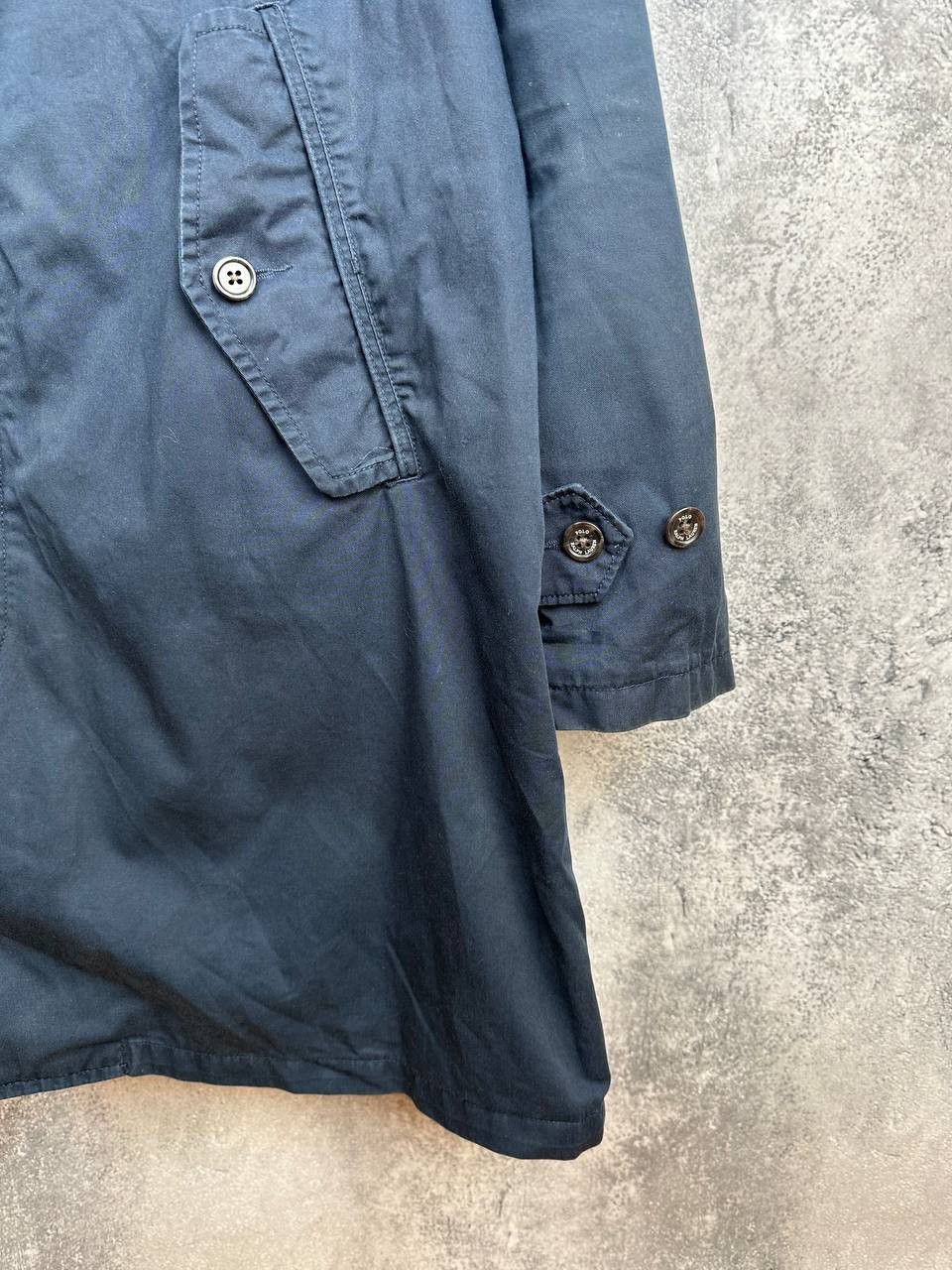 Polo Ralph Lauren Polo Ralph Lauren English Plaid Lined Trench Coat Navy Size US L / EU 52-54 / 3 - 9 Thumbnail
