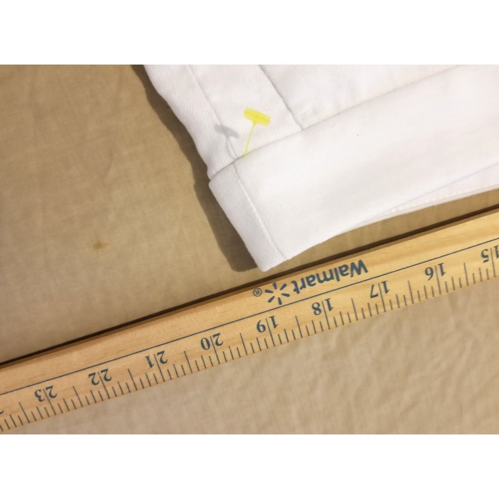 J.Crew J. Crew Womens Pants 16 White Linen Dress Khaki Cotton Chino Trouser Slack Size 38" / US 16 / IT 52 - 7 Thumbnail