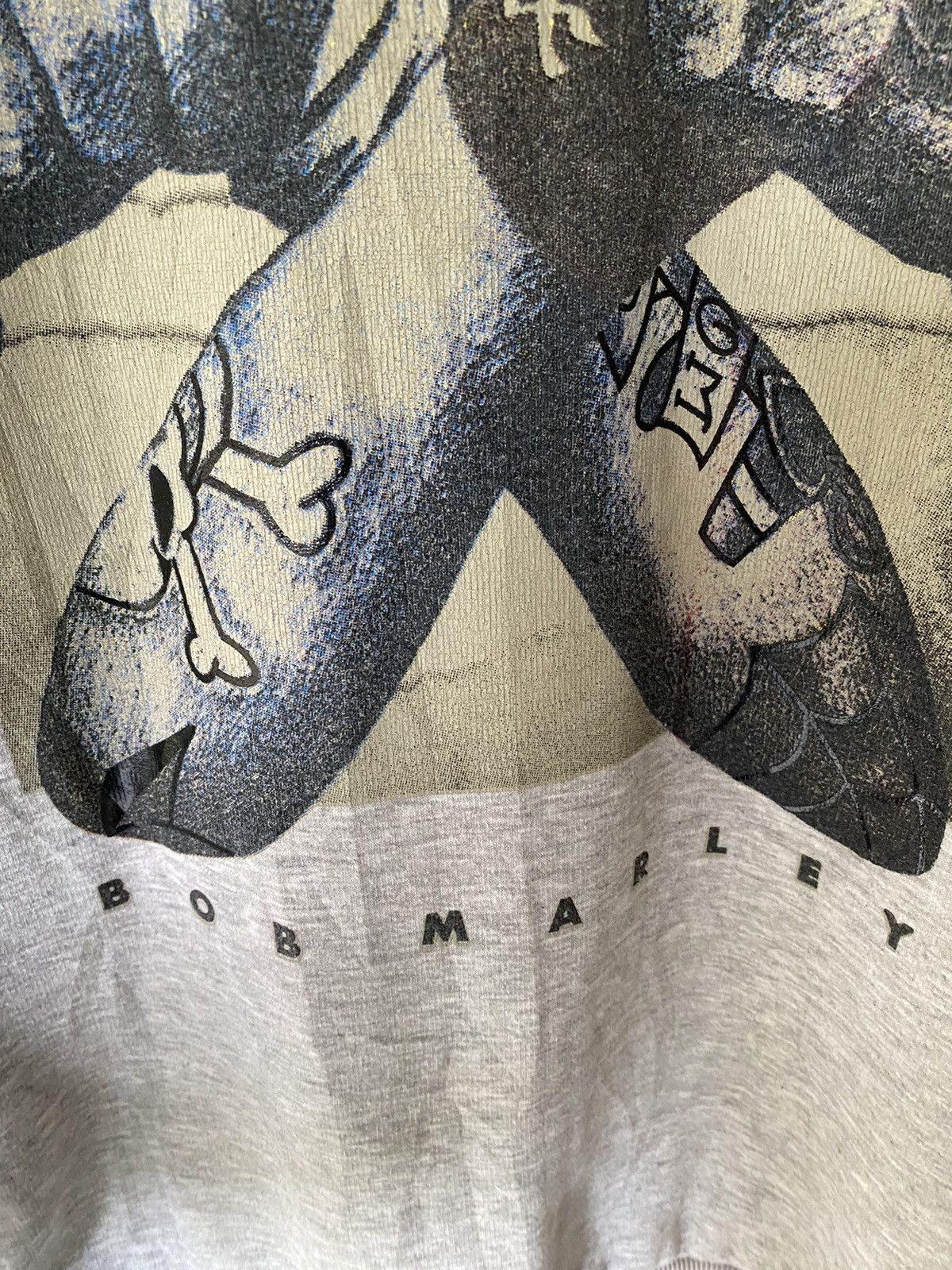 Band Tees Vintage BoB Marley Tattoo skull sweatshirt Size US M / EU 48-50 / 2 - 6 Thumbnail