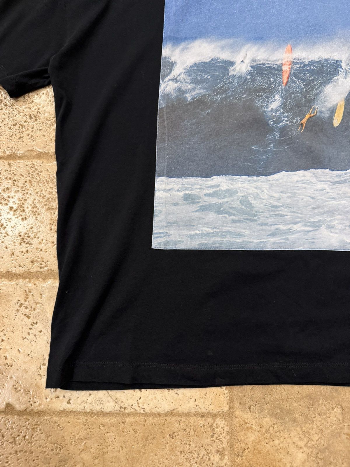 Loewe Loewe Paula’s Ibiza Leroy Grannis Surf Graphic Black T-Shirt Size US S / EU 44-46 / 1 - 4 Thumbnail