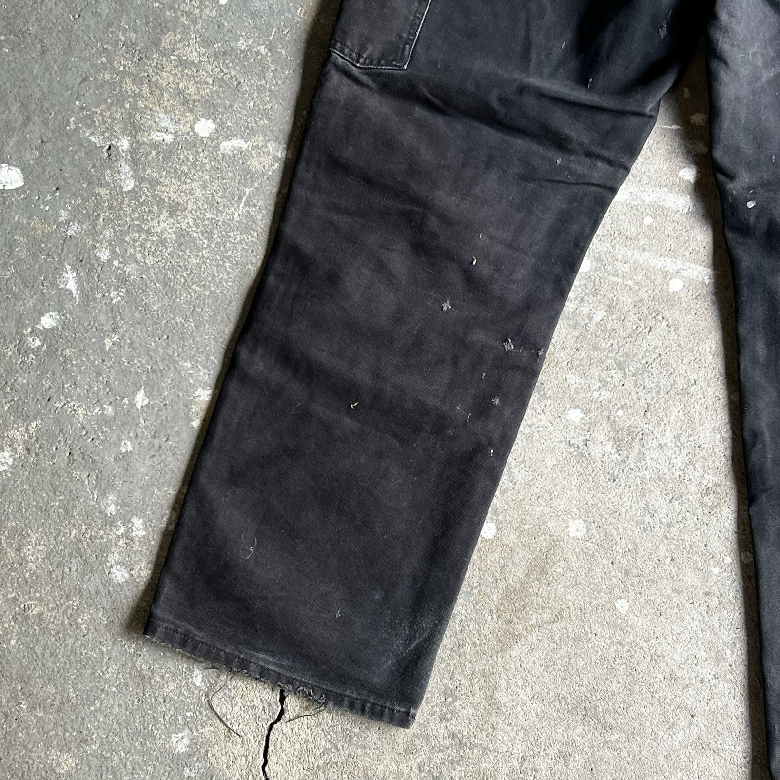 Carhartt × Vintage Carhartt black double knee work wear carpenter pants Size US 31 - 10 Thumbnail
