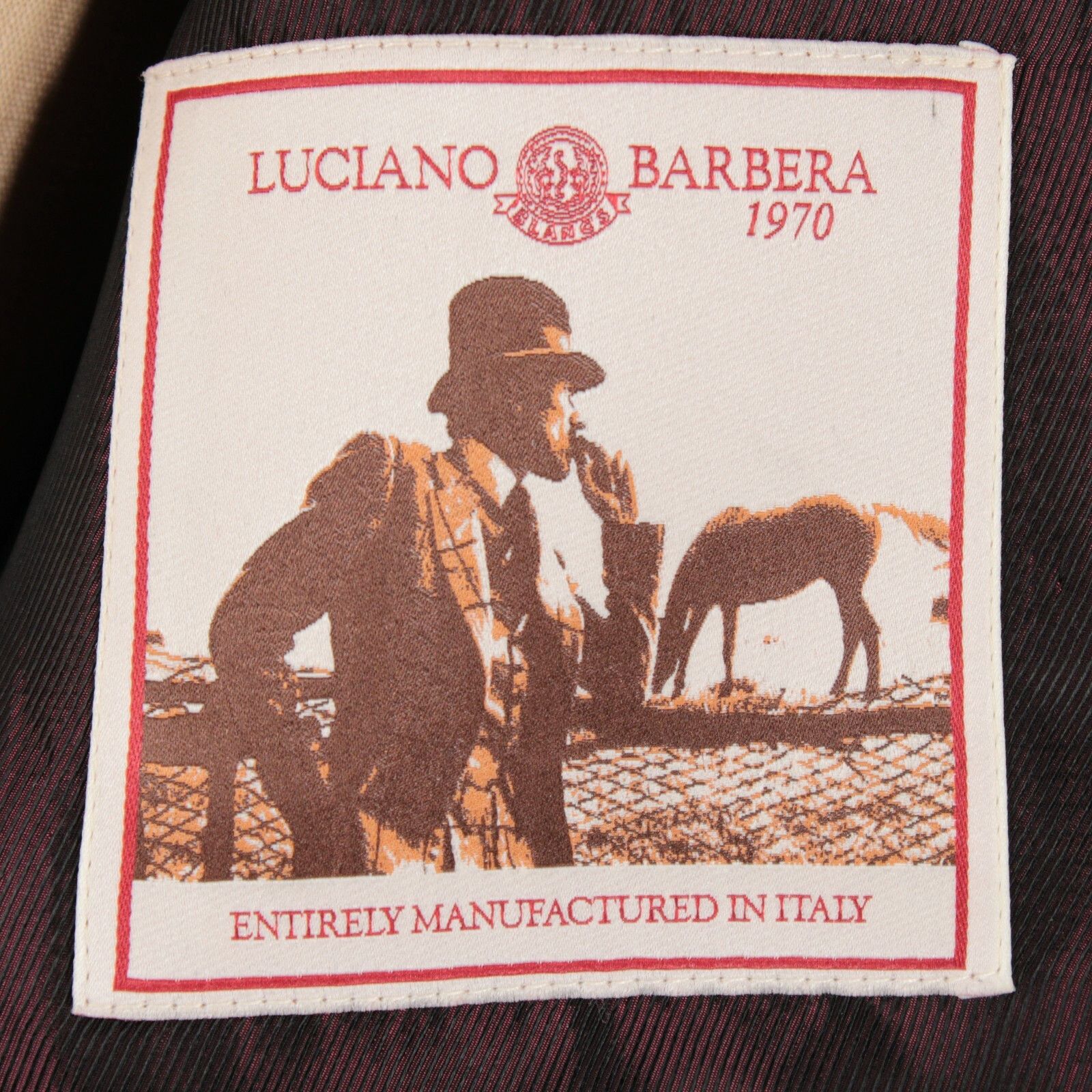 Luciano Barbera Luciano Barbera Jacket Size M US In Brown Cashmere Size US M / EU 48-50 / 2 - 8 Thumbnail