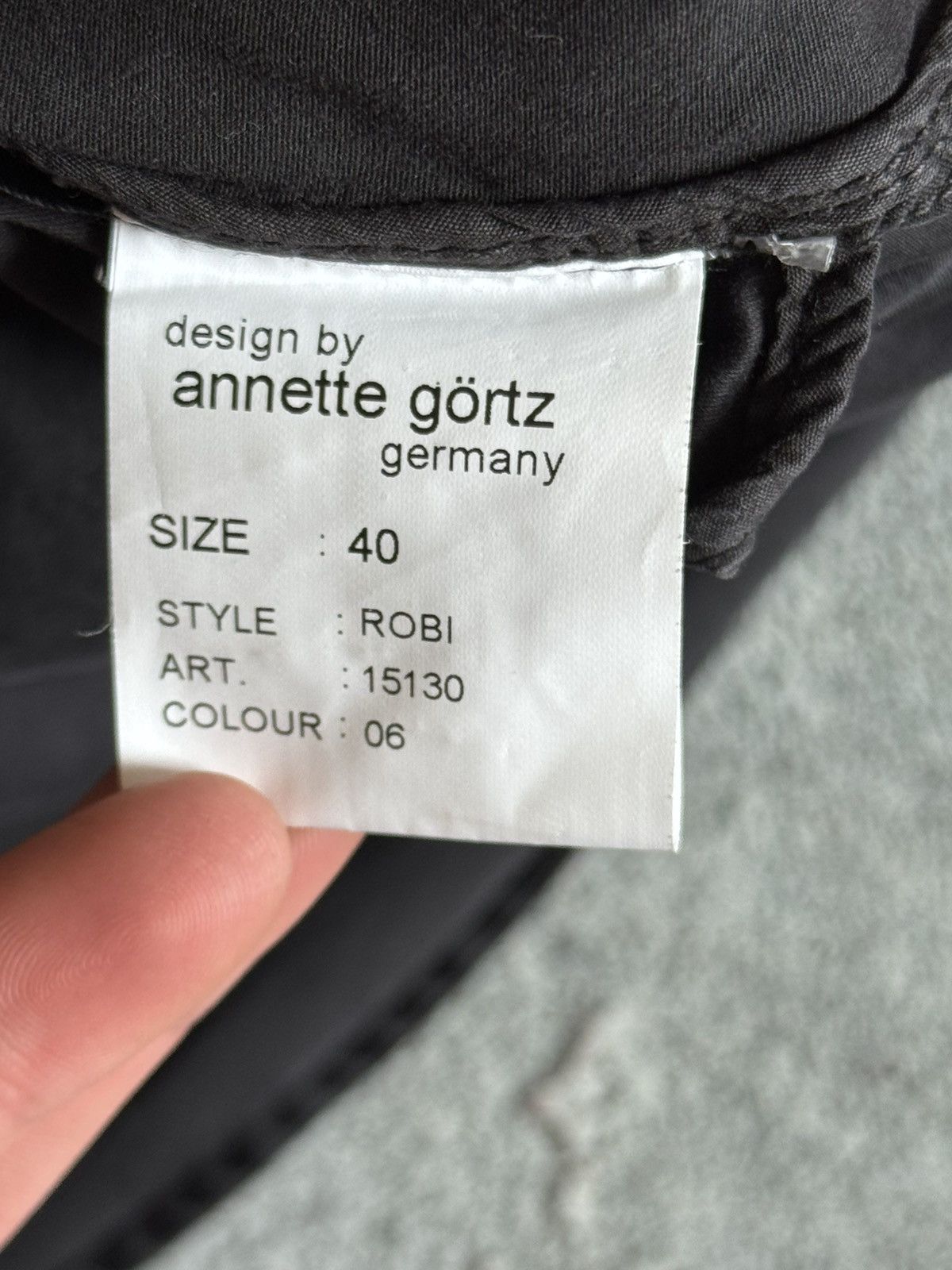Annette Gortz Annette Gortz 40size zip avantgarde boho jacket coat relaxed Size S / US 4 / IT 40 - 13 Thumbnail