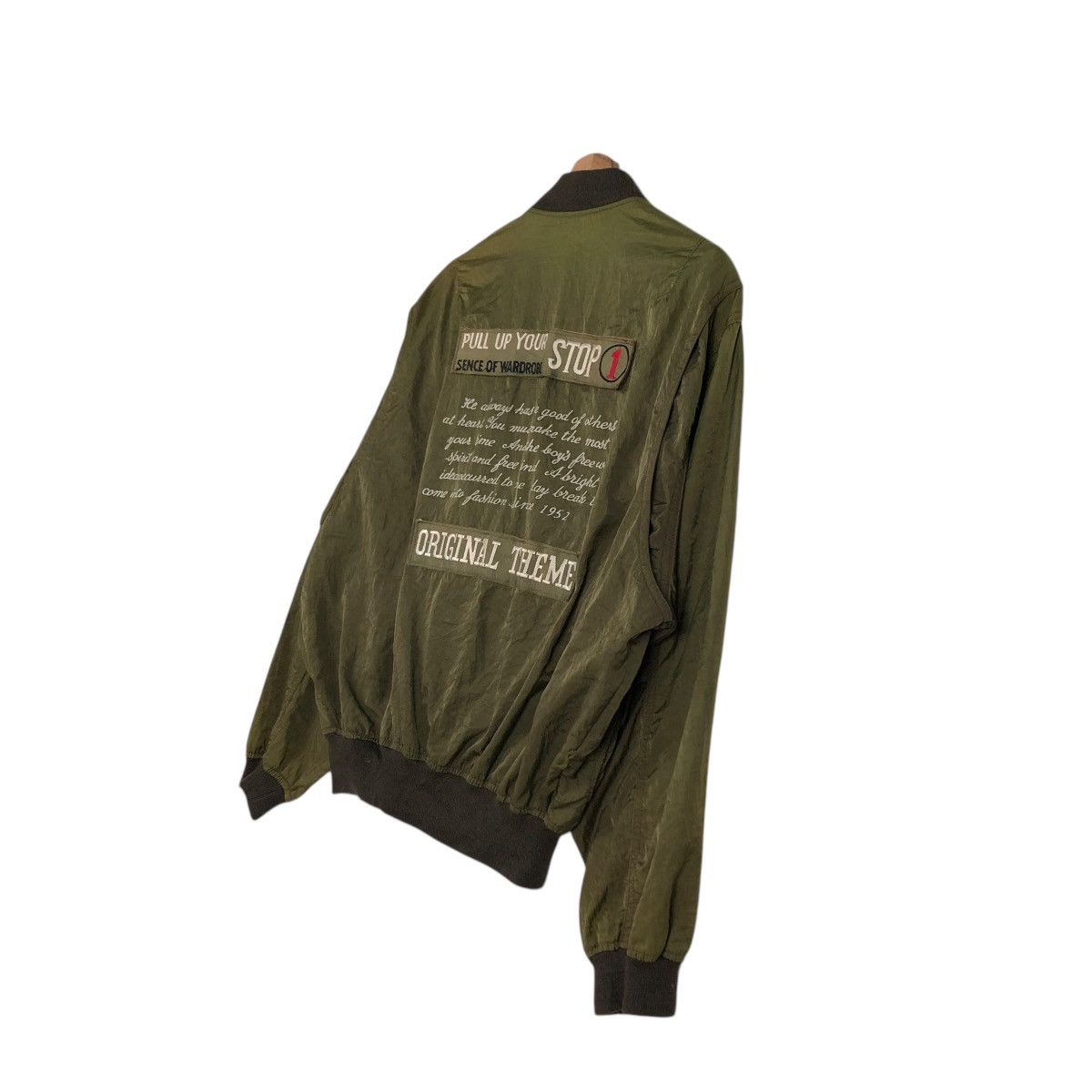 Japanese Brand 🔥VINTAGE BOMBER JACKET PARACHUTE DESIGN ISSEY MIYAKE Size US L / EU 52-54 / 3 - 12 Thumbnail