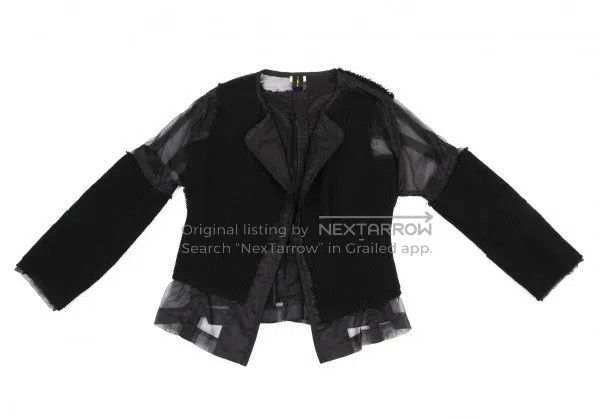 Comme des Garcons Comme Des Garcons Black Vintage Design Cardigan Size XS / US 0-2 / IT 36-38 - 2 Thumbnail