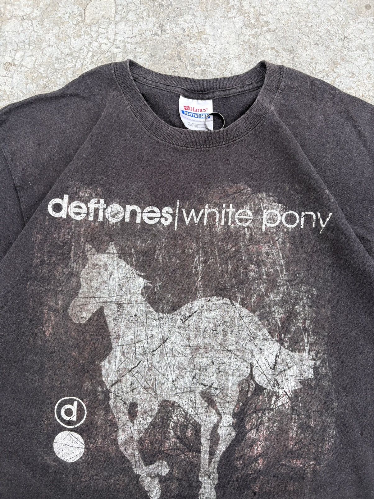 Band Tees Vintage Deftones 2000 Tour 20's White Pony T-Shirt Size US L / EU 52-54 / 3 - 5 Thumbnail