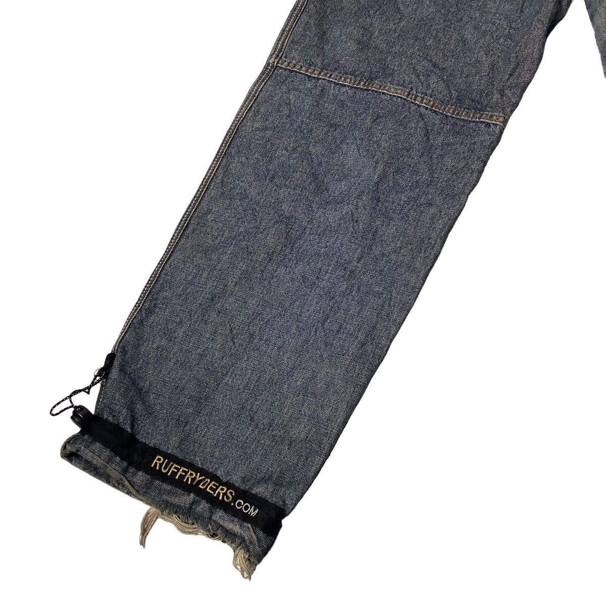 If Six Was Nine 2000s Ruff Ryder Flared Washed Jeans Size US 32 / EU 48 - 15 Thumbnail