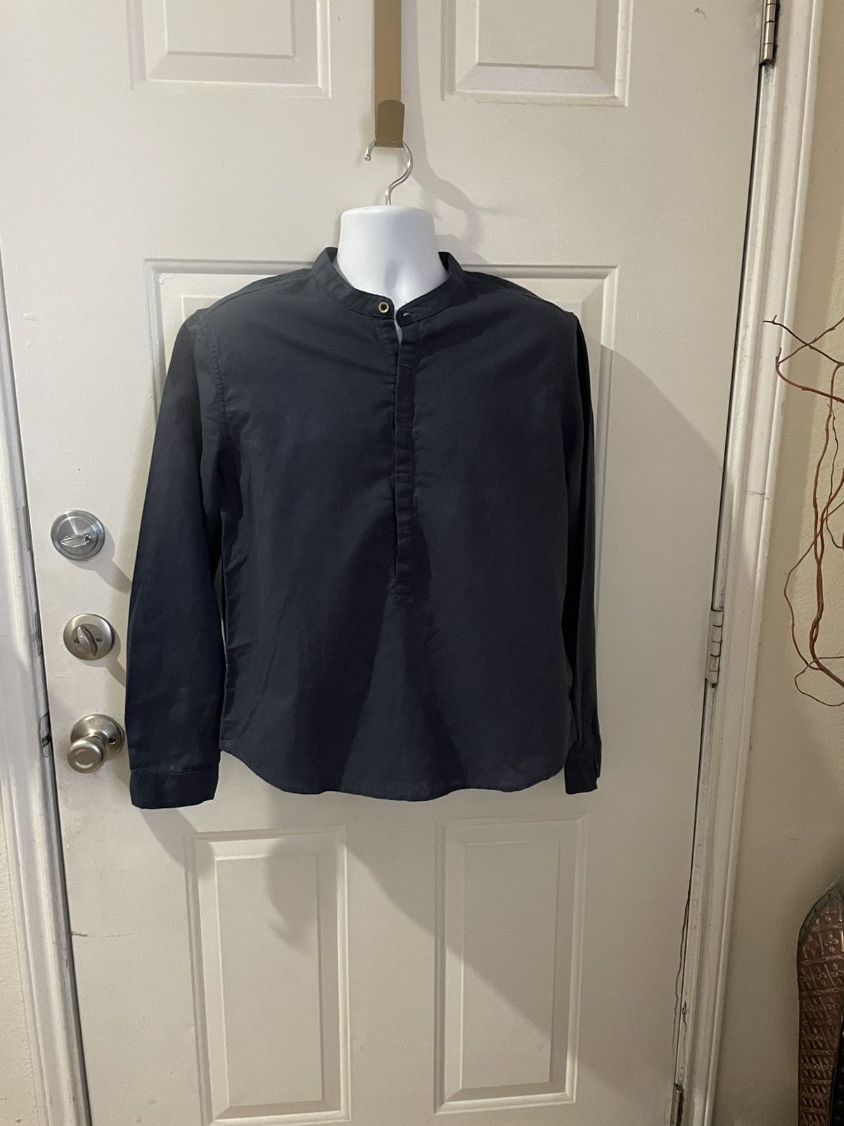Japanese Brand Caominmayi Banded collar Henley Size US M / EU 48-50 / 2 - 3 Thumbnail