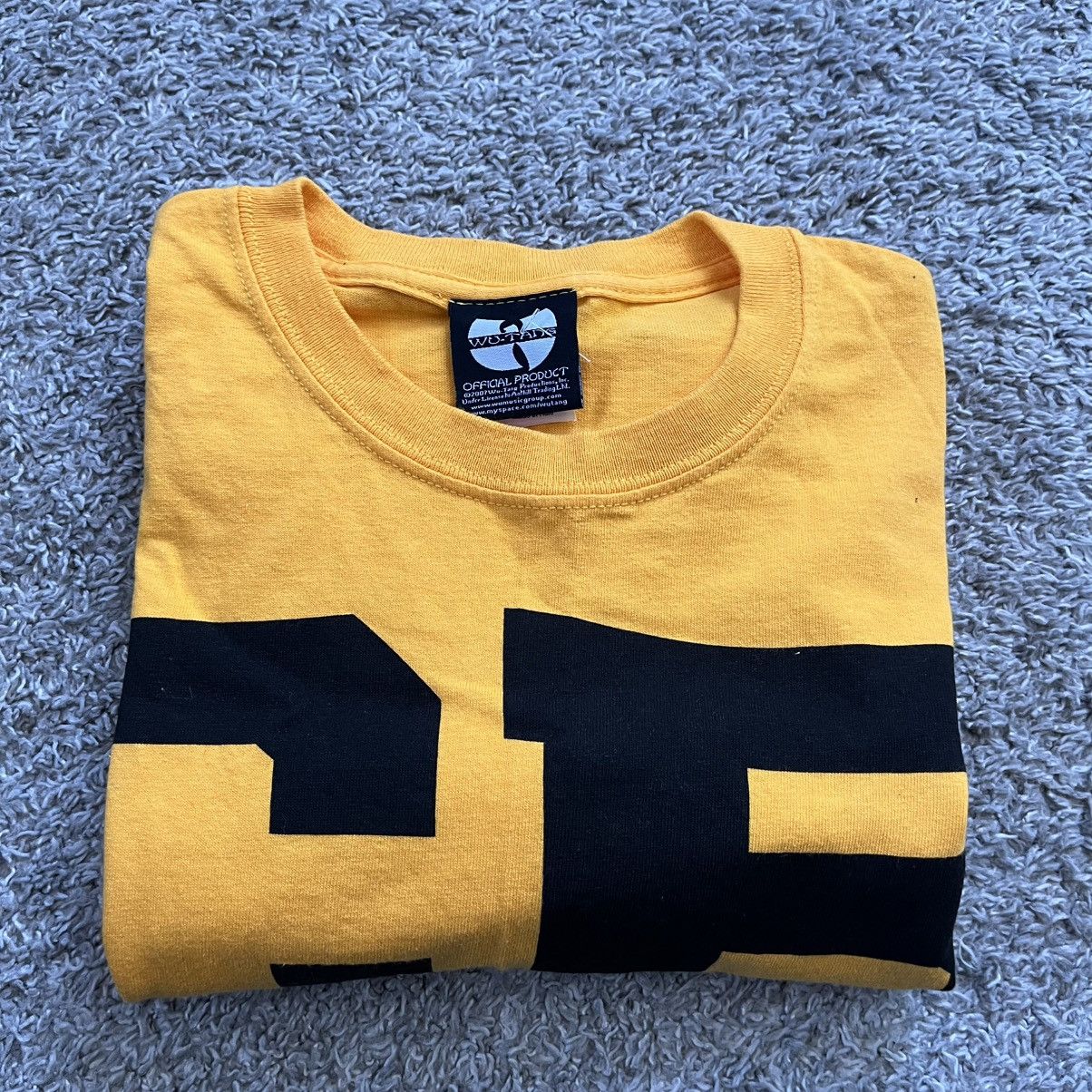 Wu-Tang Clan 🔴Wu-Tang Shirt Size Medium Yellow CREAM Rare WuTang Clan Gza Size US M / EU 48-50 / 2 - 10 Thumbnail