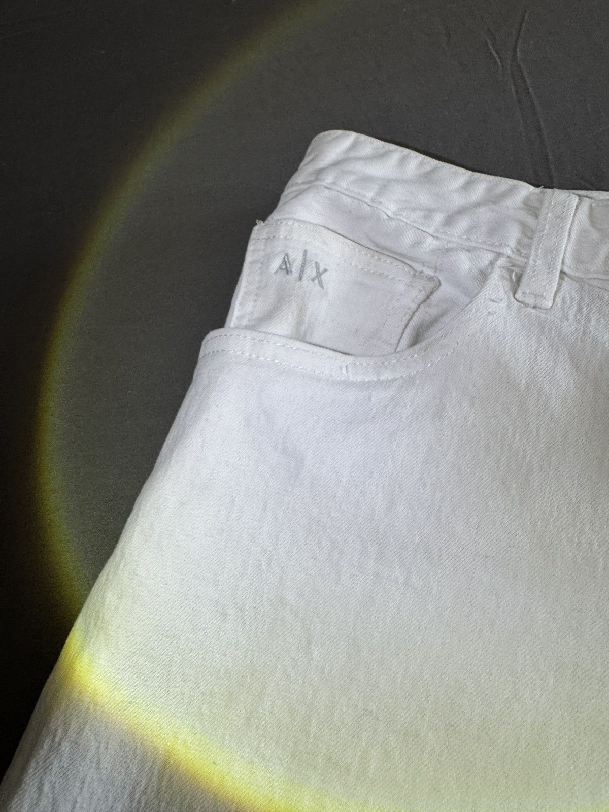 Armani Exchange White MENS Armani exchange jeans 32 SLIM Size US 32 / EU 48 - 4 Thumbnail