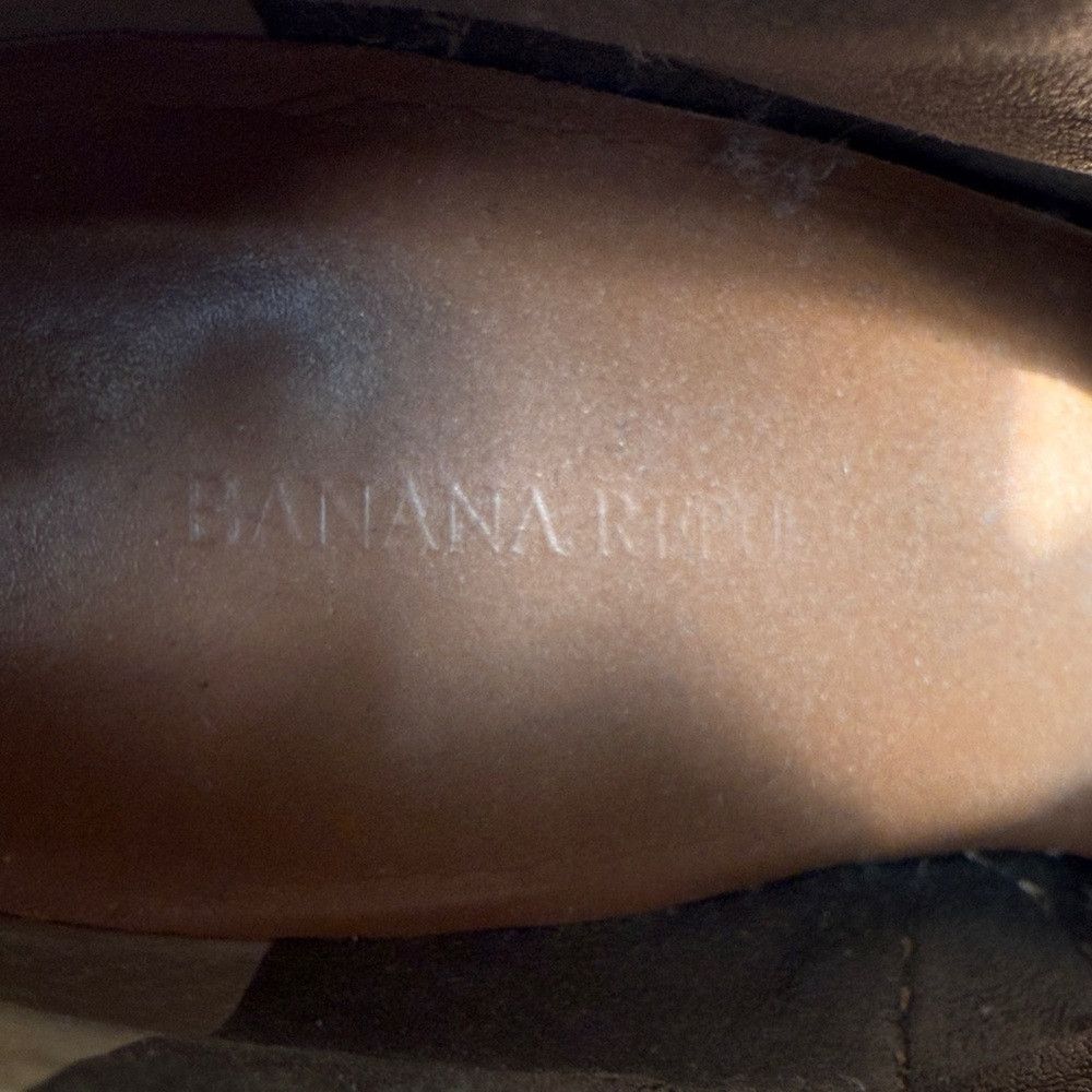 Banana Republic Banana Republic Women’s 7 Tan Ankle Leather Booties Size US 7 / IT 37 - 2 Thumbnail