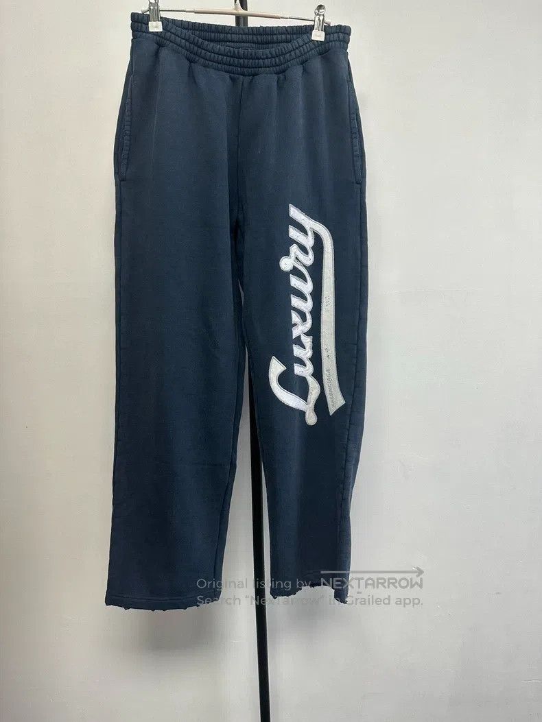 Balenciaga Balenciaga Size XXS Cotton wide-leg elastic waist casual p Size US 27 - 1 Thumbnail