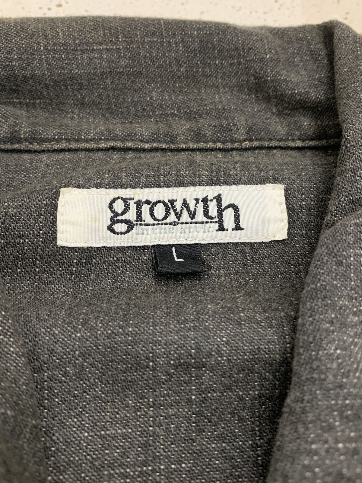In The Attic Growth LGB Pearl Button In The Attic Fur Denim Size US S / EU 44-46 / 1 - 17 Thumbnail