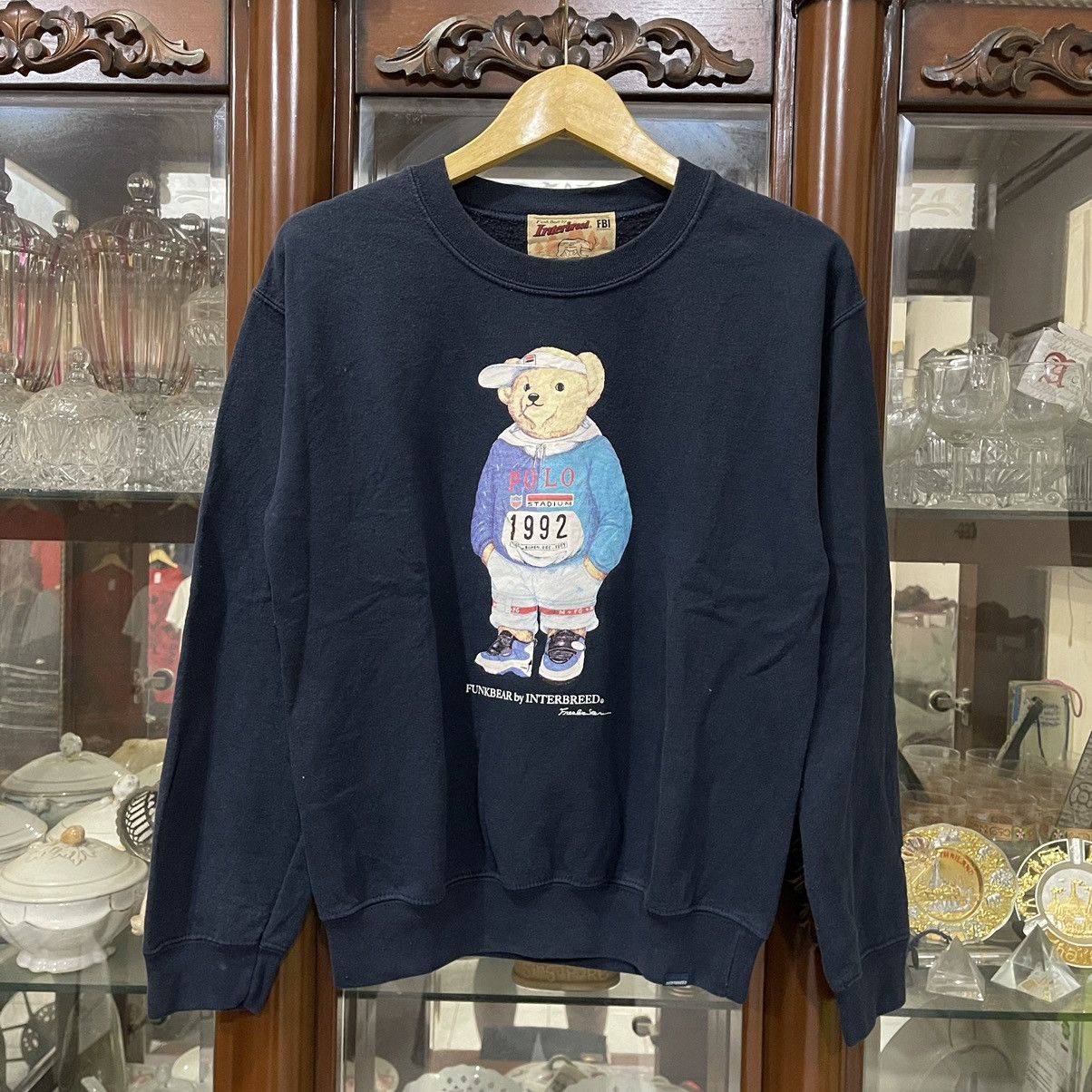 Japanese Brand × Vintage Interbreed polo stadium funkbear Size US S / EU 44-46 / 1 - 1 Thumbnail