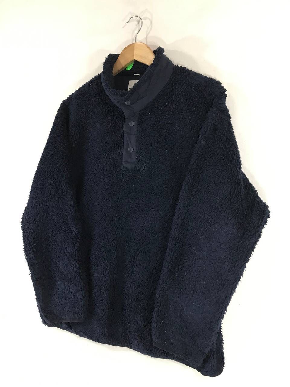 Japanese Brand × Uniqlo × White Mountaineering Uniqlo White Mountaineering Deep Pile Fleece Size US L / EU 52-54 / 3 - 6 Thumbnail
