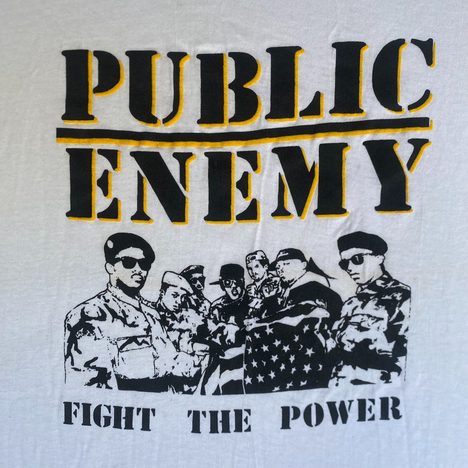 Public Enemy Vintage 90s Public Enemy Shirt Rap Hip Hop Single Stitch Tee Size US L / EU 52-54 / 3 - 3 Thumbnail