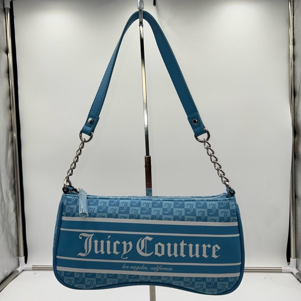 Juicy Couture Fashionista Shoulder Bag In Heritage Blue, Women's