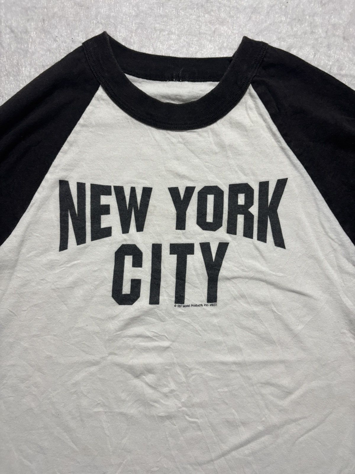 Vintage New York Coty Raglan Shirt Size US S / EU 44-46 / 1 - 2 Thumbnail