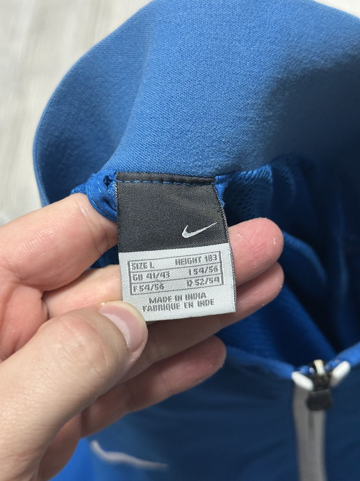 Vintage Vintage Nike Total 90 Track Jacket Drill Y2K Size US L / EU 52-54 / 3 - 4 Thumbnail