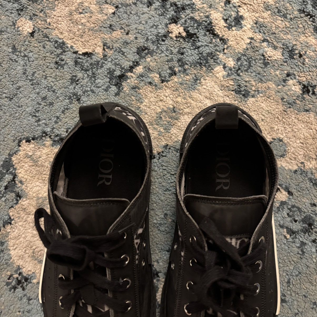Dior Dior B23 Sneakers Black Dior Oblique Size 44 (11US) Size US 11 / EU 44 - 4 Thumbnail