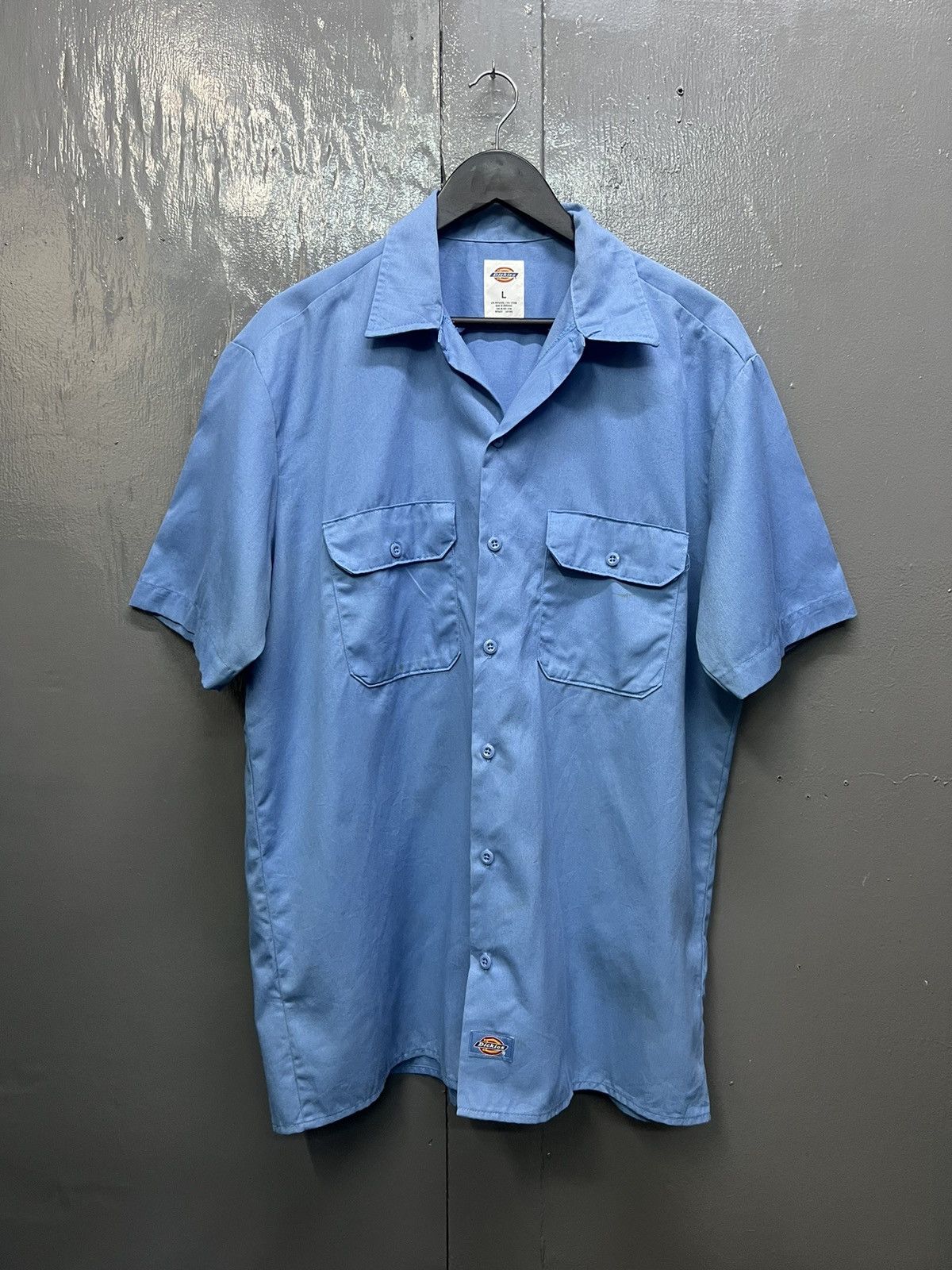 Dickies × Vintage Vintage Dickies Shirt Button Up Size US L / EU 52-54 / 3 - 1 Thumbnail