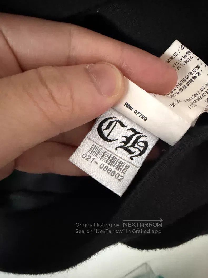 Chrome Hearts CHROME HEARTS Size M Large horseshoe print zip-up hoodie Size US M / EU 48-50 / 2 - 5 Thumbnail