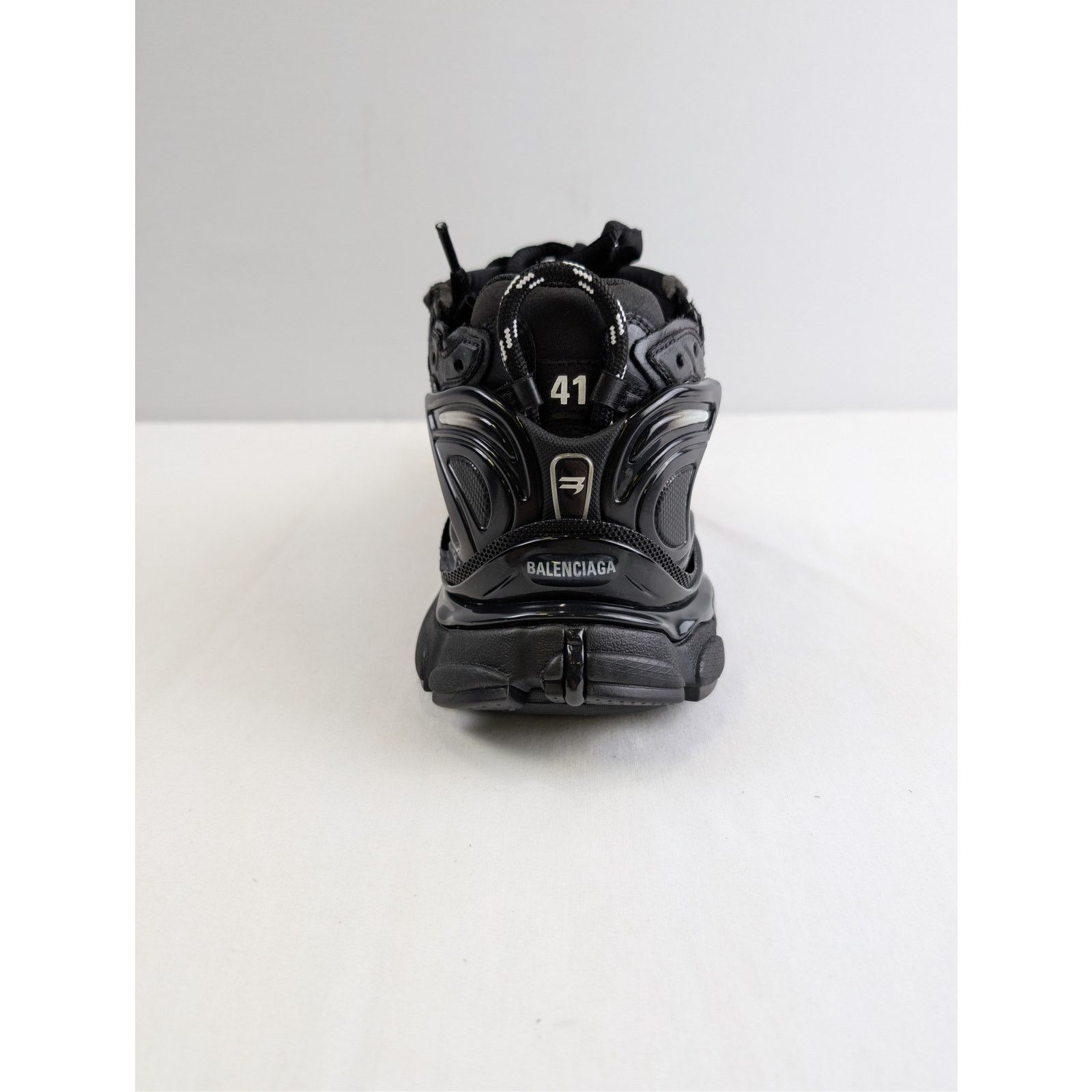 Balenciaga × Under Armour o1rshd1 Runner Ripstop Shoe Sneakers in Black 41 Size US 8 / EU 41 - 19 Thumbnail