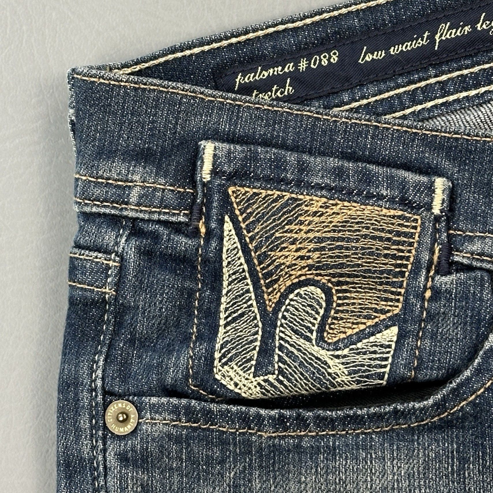 Citizens Of Humanity VINTAGE Citizens of Humanity Jeans Women’s 30 Flare Bootcut Paloma Stretch Y2K Size 30" / US 8 / IT 44 - 6 Thumbnail