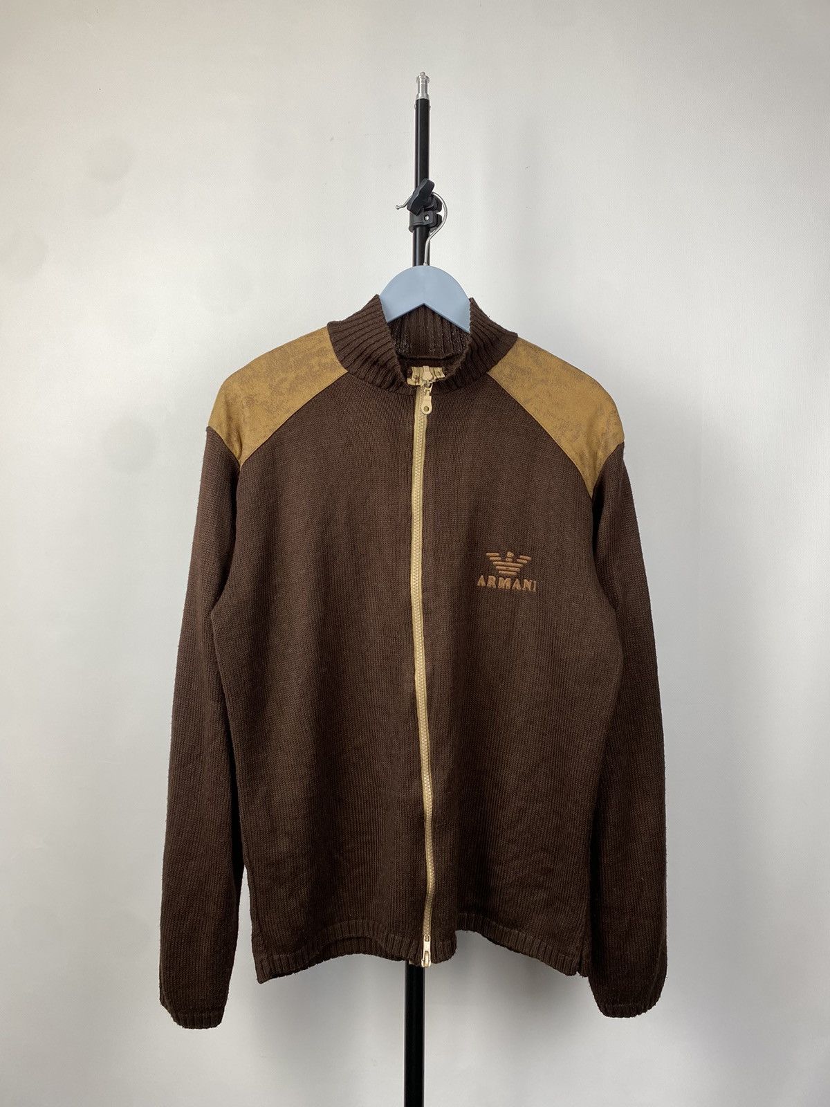 Vintage Armani zip hoodie Armani Jeans big logo