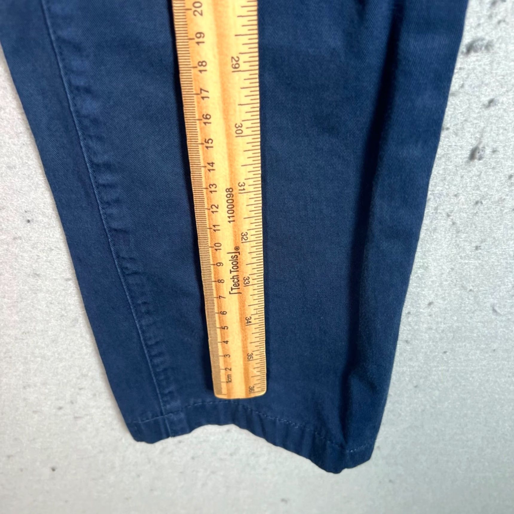 Unis Unis Pants Mens 32 Blue Gio Skinny Fit Cotton Chino Size US 32 / EU 48 - 7 Thumbnail