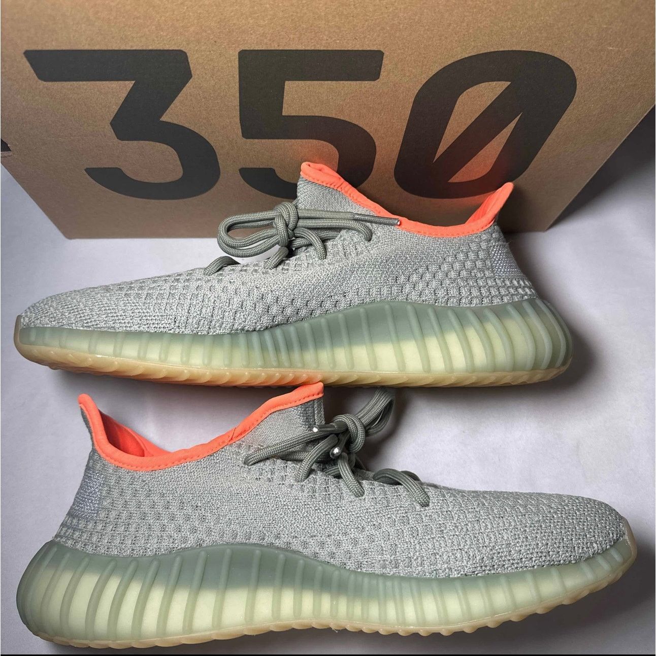 Adidas Size 10 - Adidas Yeezy Boost 350 V2 Desert Sage Men's Shoes Size US 10 / EU 43 - 3 Thumbnail