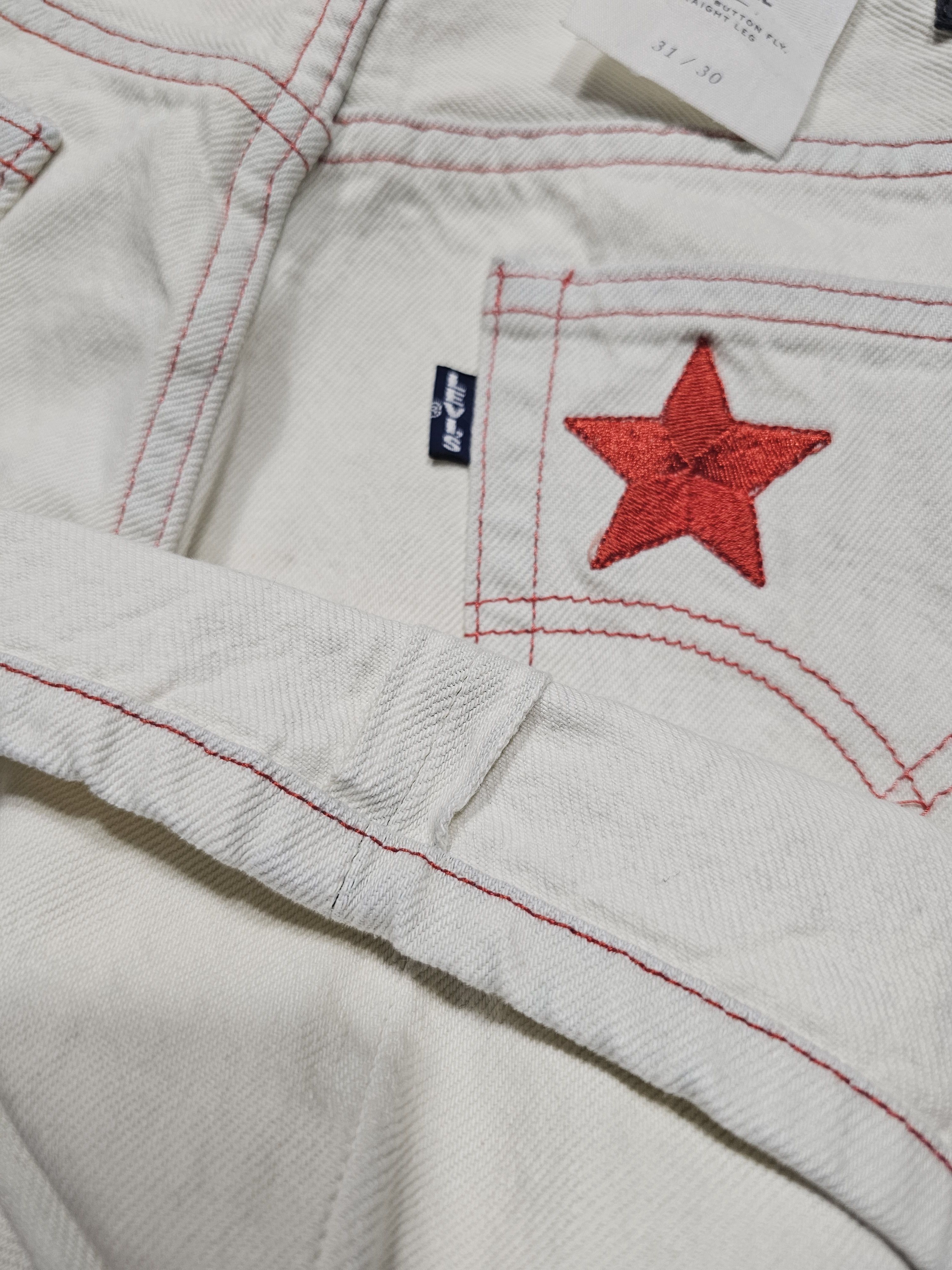 Levi's Made & Crafted NWT Levi's Made&Crafted 501 Original Big E Selvedge Size 31" - 7 Thumbnail