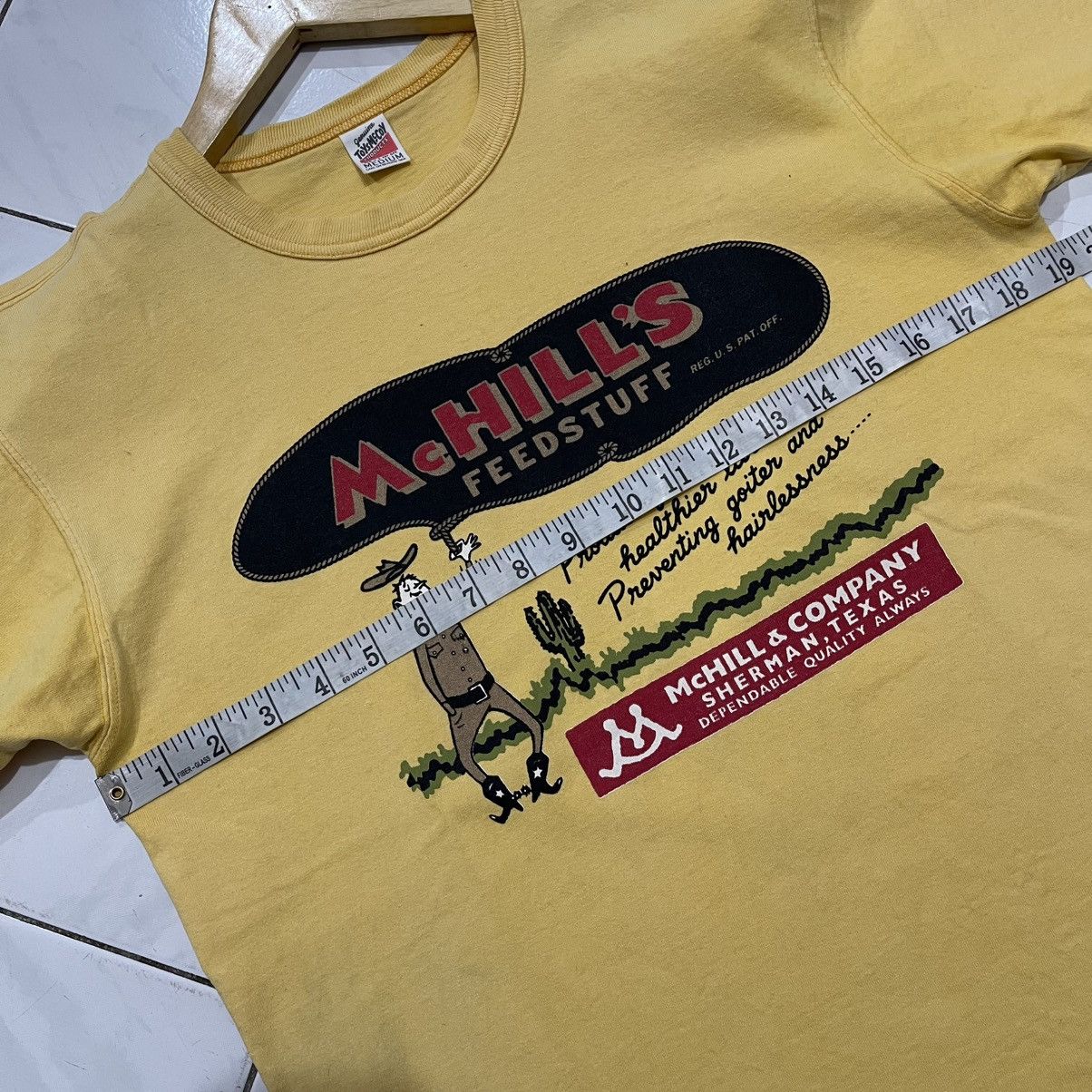 The Real McCoy's Thrashed faded Toys mccoy union made tee Size US M / EU 48-50 / 2 - 8 Thumbnail