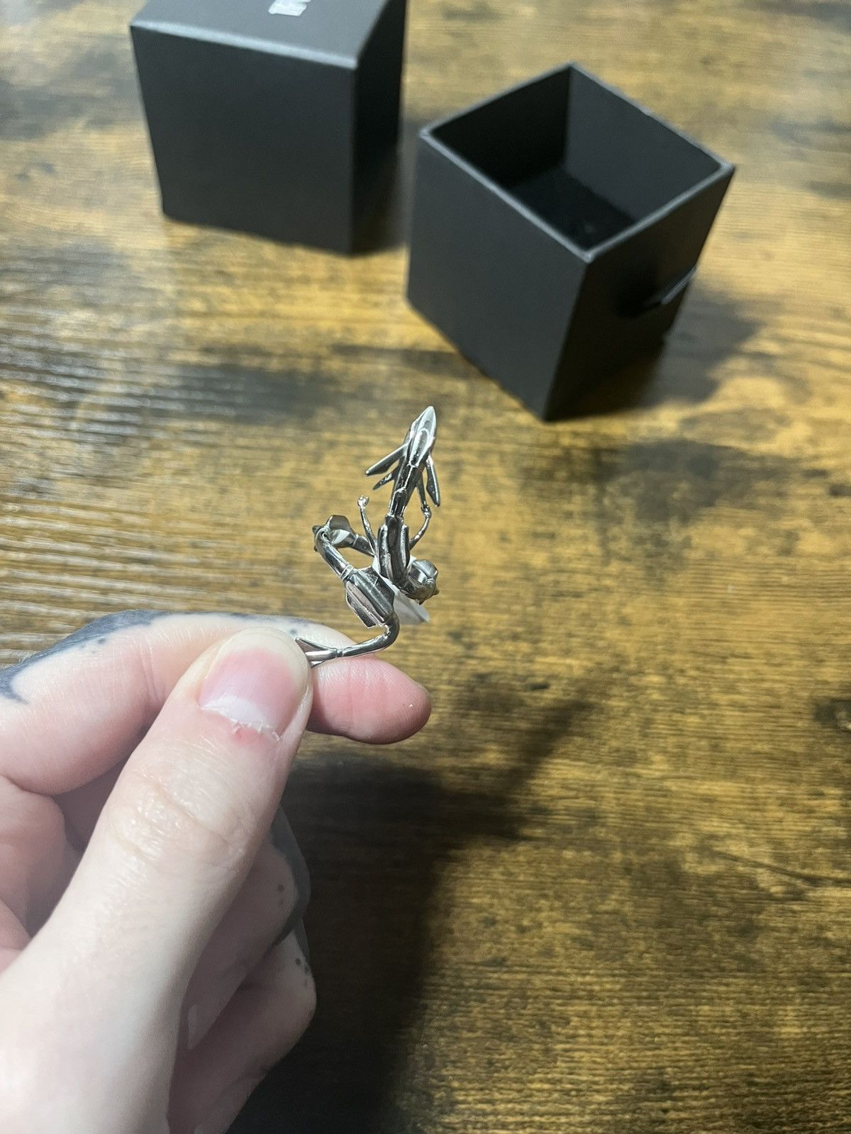 Other Silver haunted rayquaza ring Size ONE SIZE - 1 Thumbnail