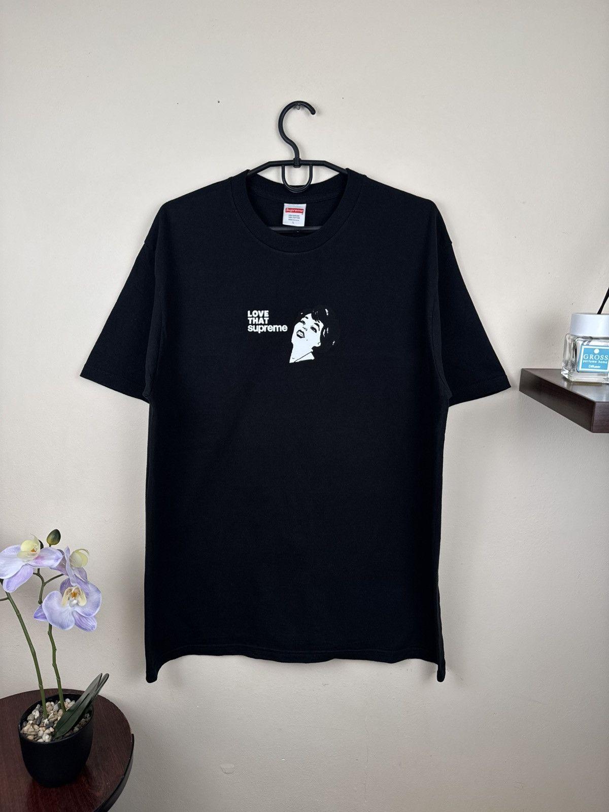 Supreme Supreme Love That T shirt Black Streetwear L Hype Rare Size US L / EU 52-54 / 3 - 2 Thumbnail