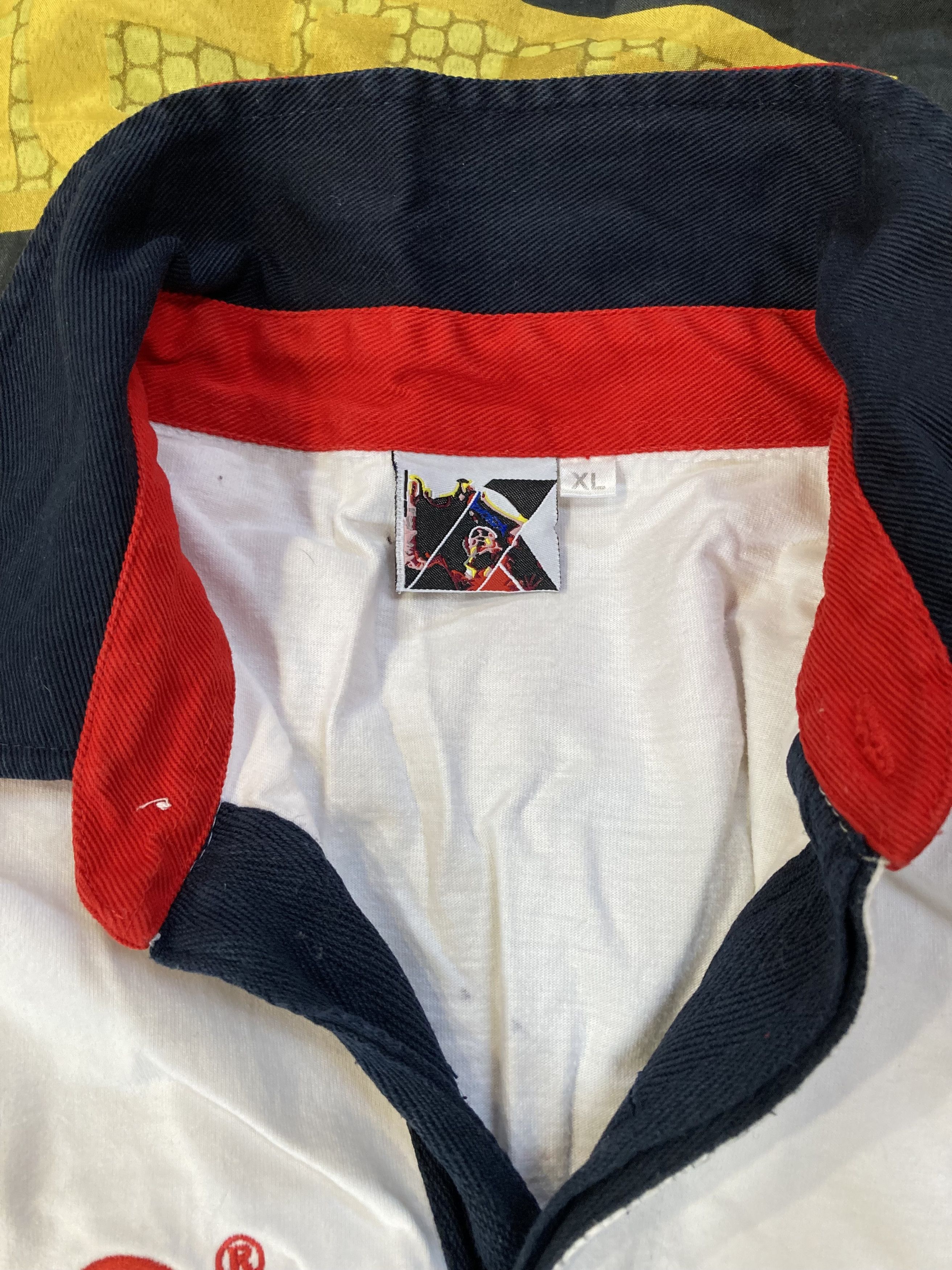 Vintage Vintage 2000's Kooga England Rugby Polo Shirt Size US XL / EU 56 / 4 - 3 Thumbnail