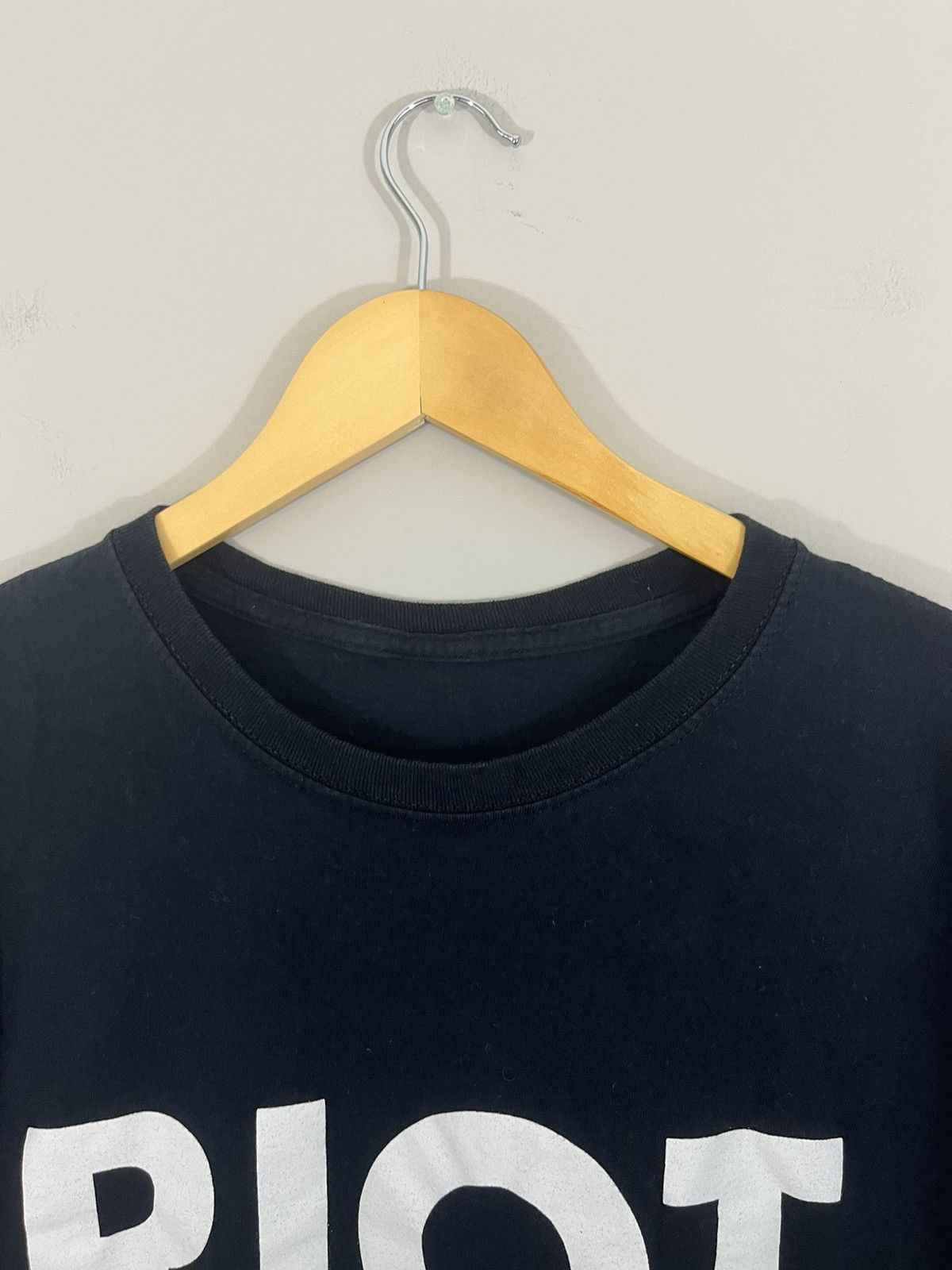 Vintage RIOT Oversized Distressed Tee Size US XXL / EU 58 / 5 - 3 Thumbnail