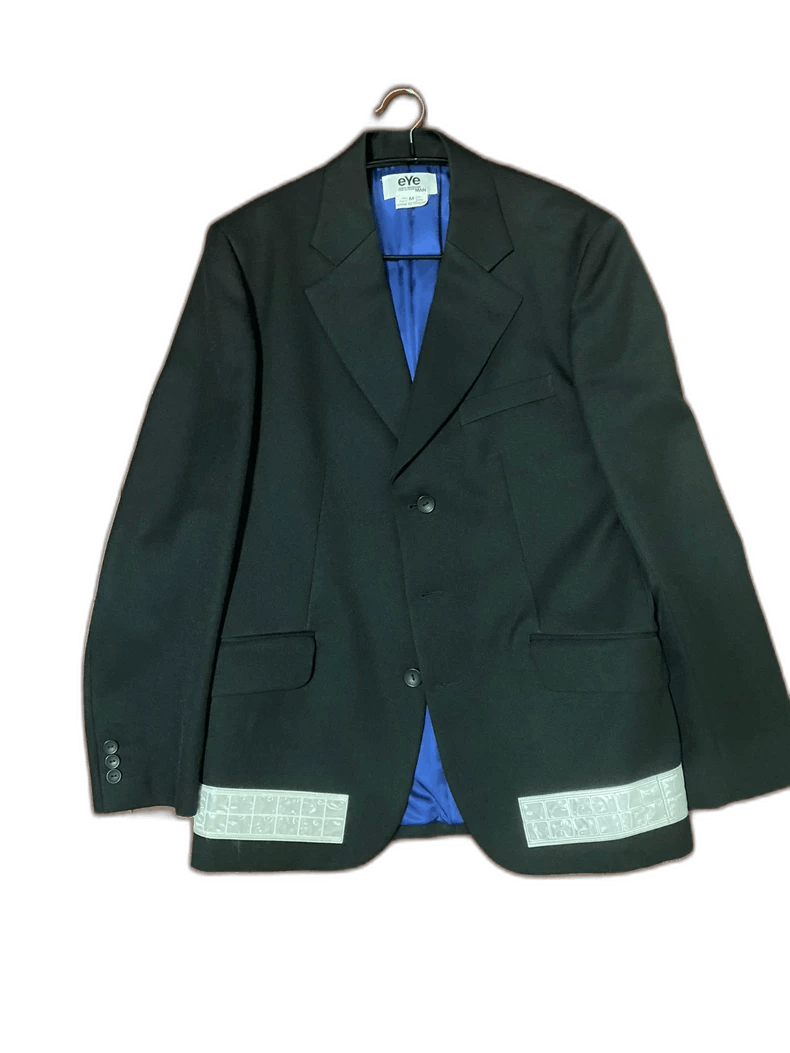 Junya Watanabe comme des garçons reflective blazer jacket Size US M / EU 48-50 / 2 - 1 Thumbnail