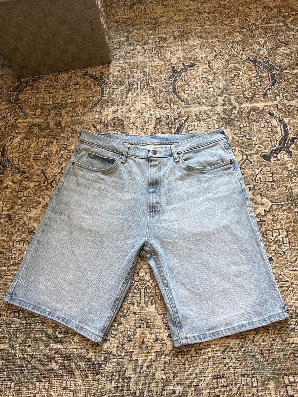 Wrangler Wrangler Denim Shorts Vintage Baggy Size US 34 / EU 50 - 3 Thumbnail