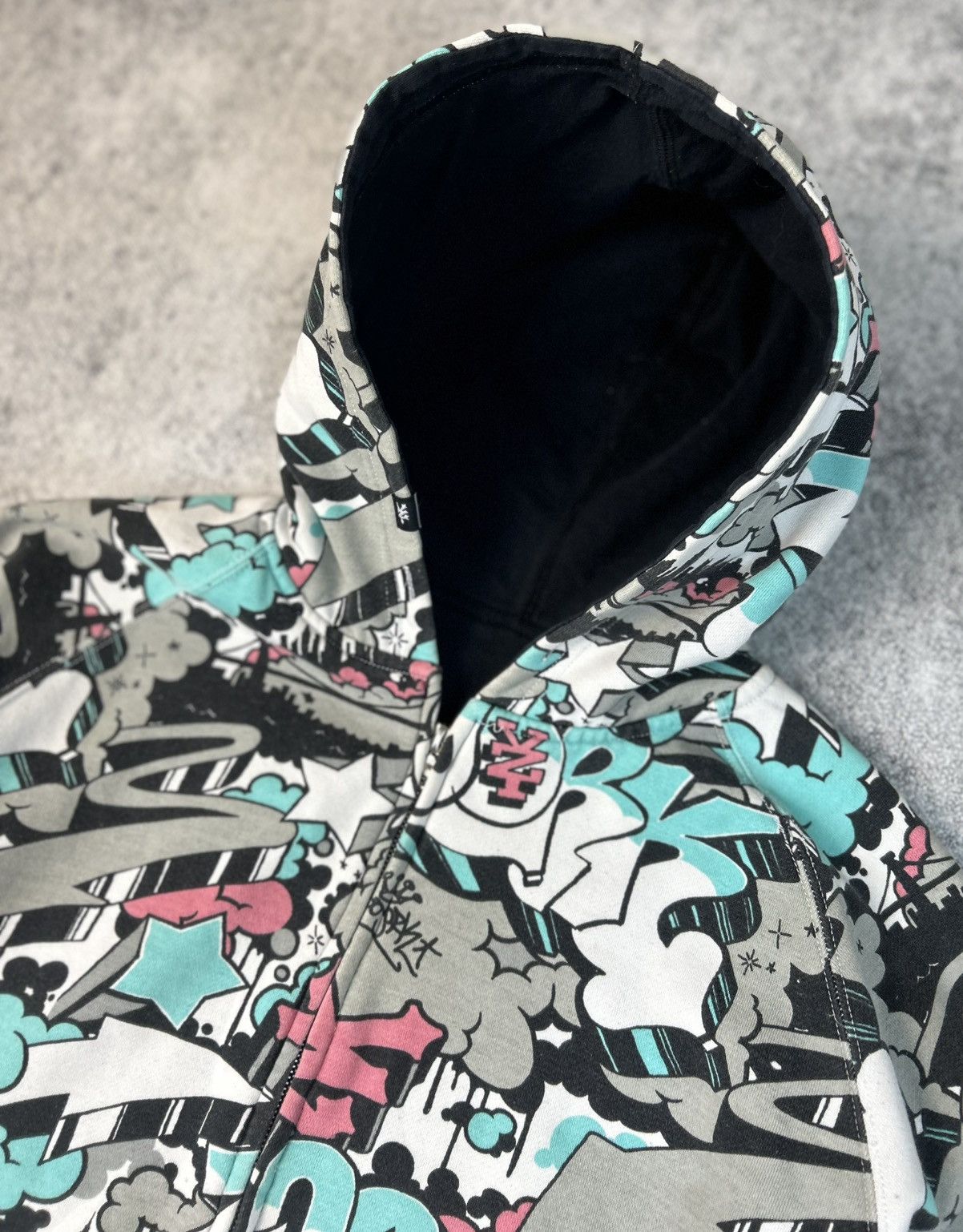 Zoo York Y2K Zoo York Full Zip Hoodie Vintage Hip-Hop Style Size US L / EU 52-54 / 3 - 4 Thumbnail