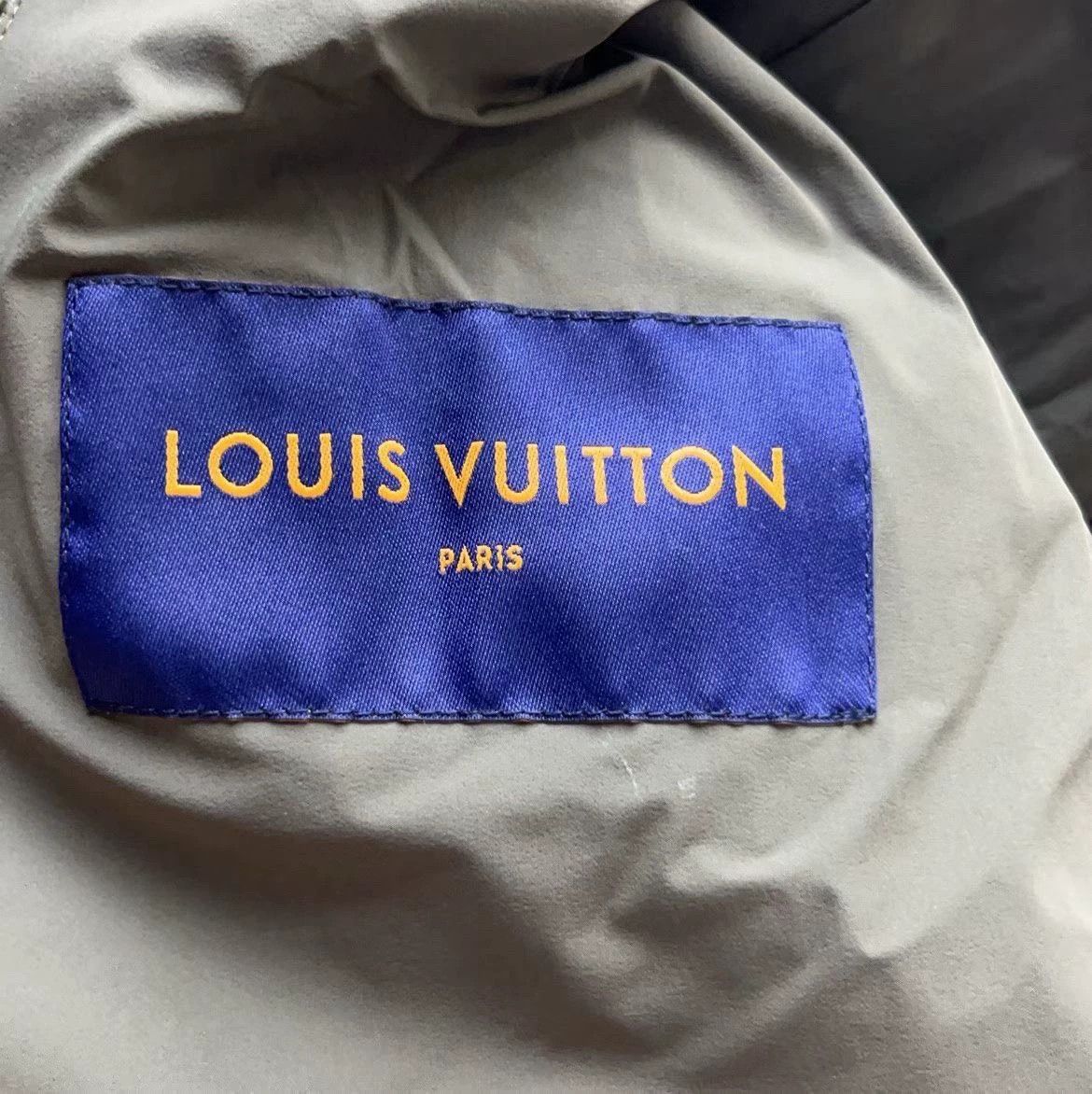 Louis Vuitton green floral quilted hooded jacket Size US XXL / EU 58 / 5 - 2 Thumbnail