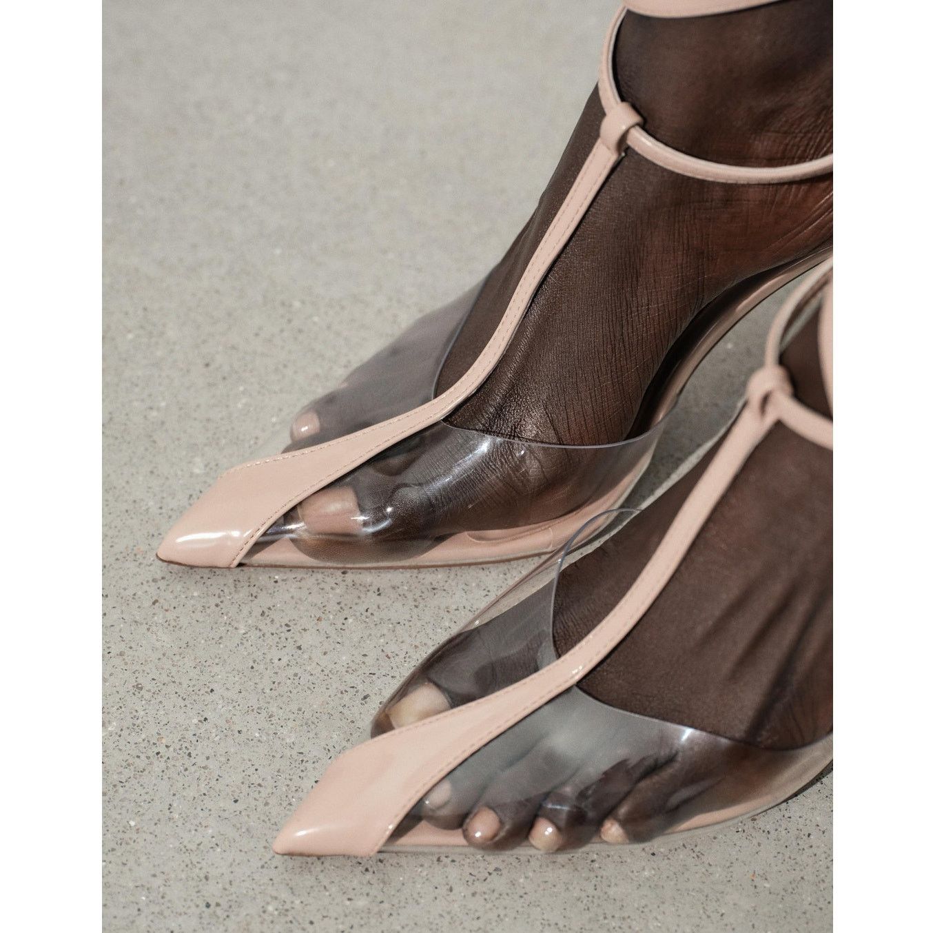 Zara ZARA Pointed Toe Slingback Heels NWT Size US 7.5 / IT 37.5 - 8 Thumbnail