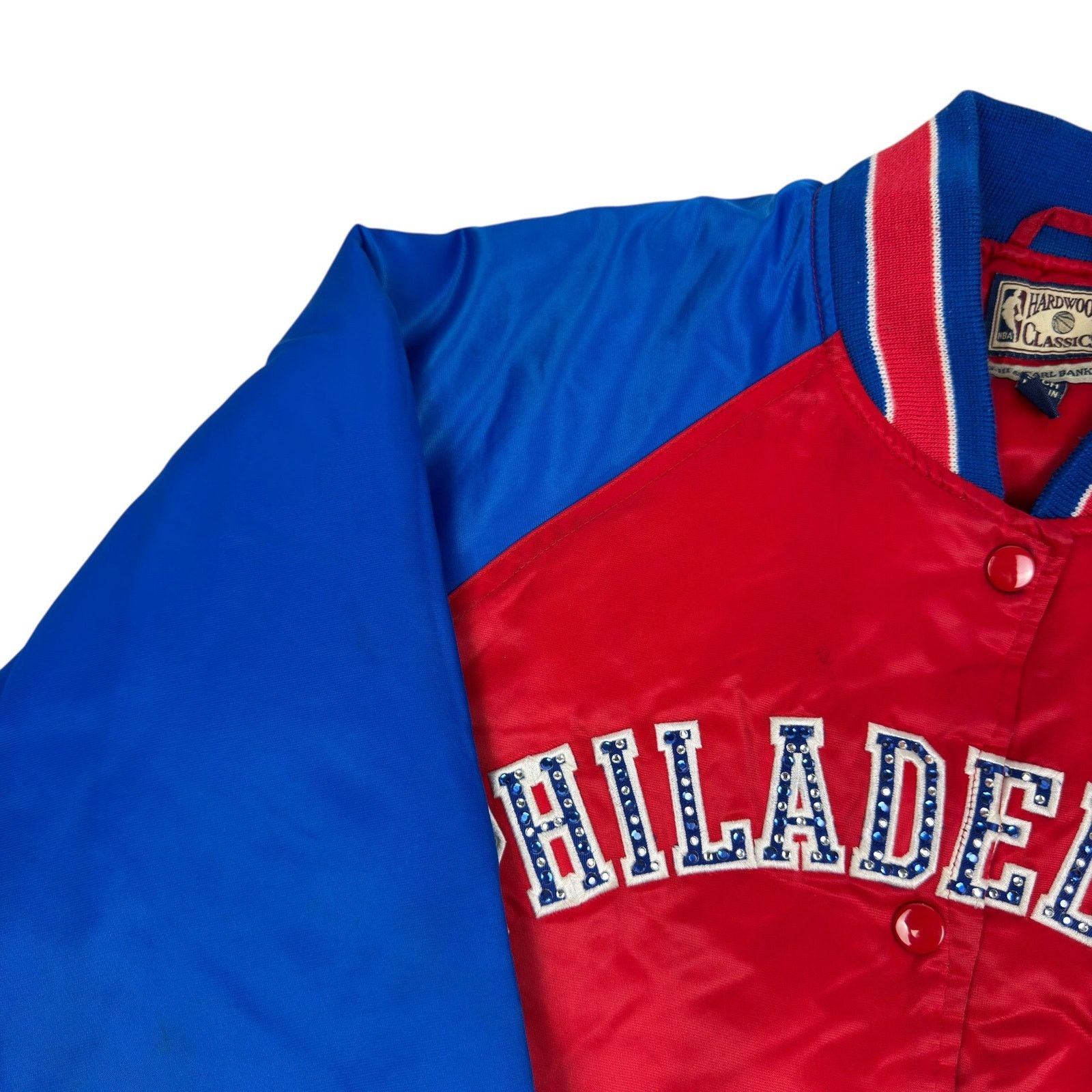 Vintage Hardwood Classics G-lll & Carl Men Philadelphia 76ers Jacket Size US S / EU 44-46 / 1 - 3 Thumbnail