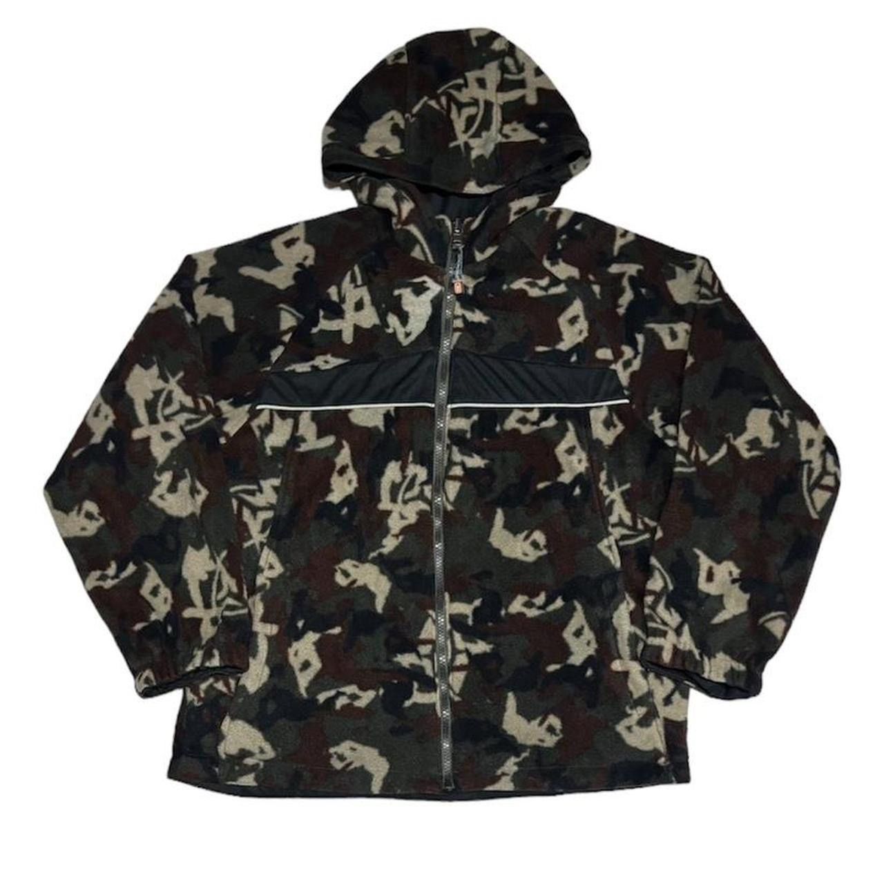 Shorty's Skateboards Vintage 90s Zero Exposure Reversible Camo and Black Jacket Size US S / EU 44-46 / 1 - 1 Thumbnail