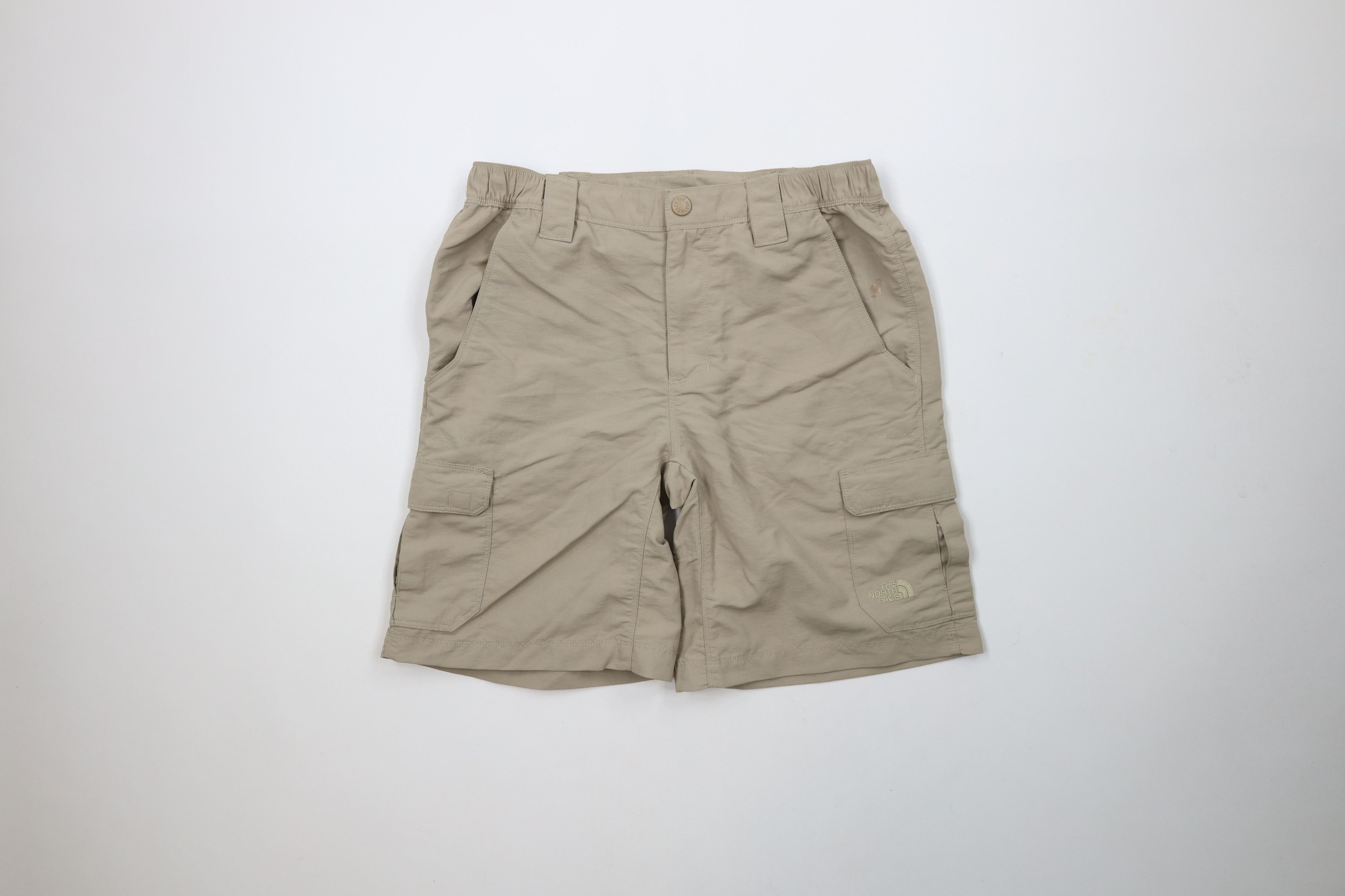 The North Face × Vintage Vintage Y2K The North Face Spell Out Hiking Cargo Shorts Size US 30 / EU 46 - 1 Thumbnail
