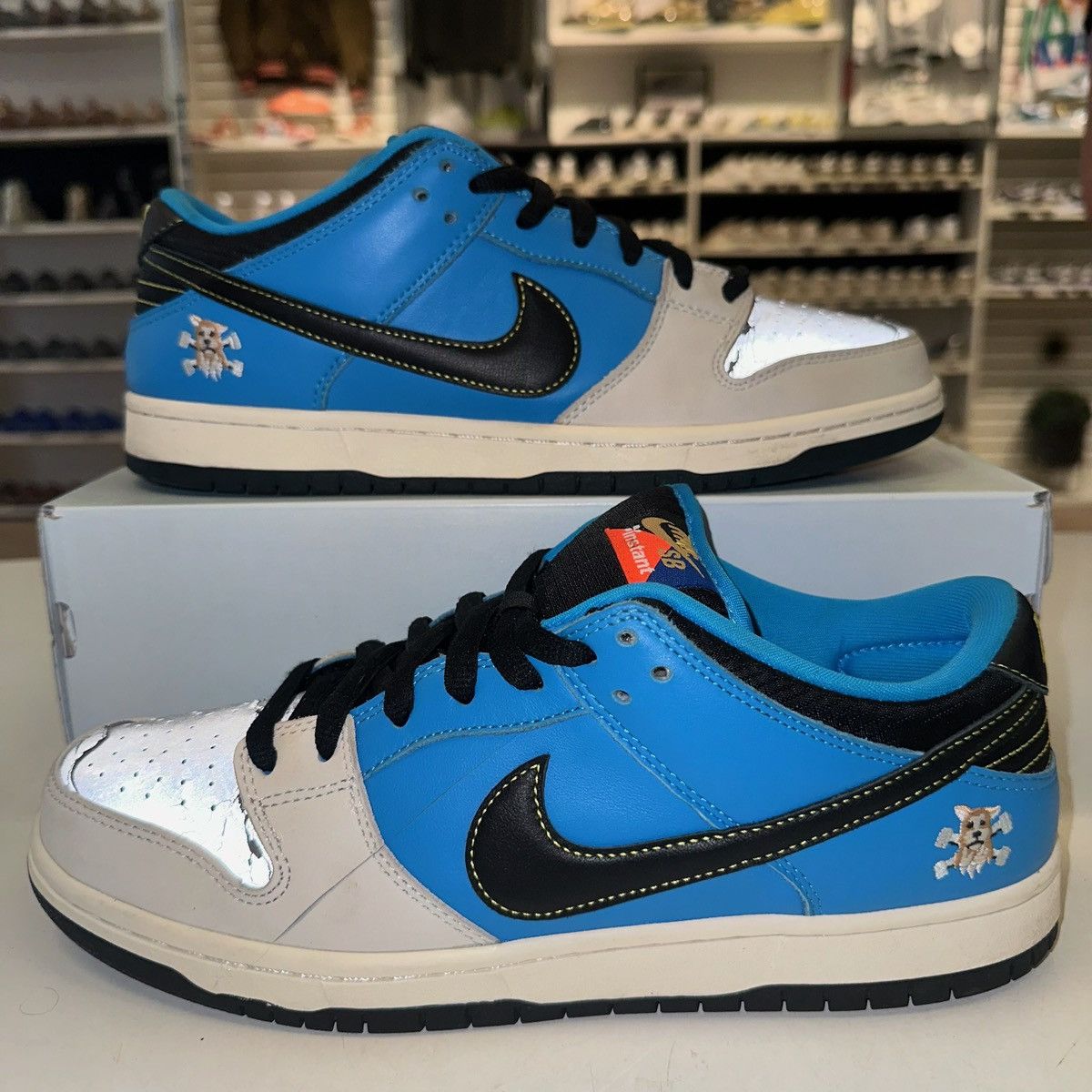 Nike Size 11 - Nike SB Dunk Low Pro QS Instant Blue Hero | Grailed 