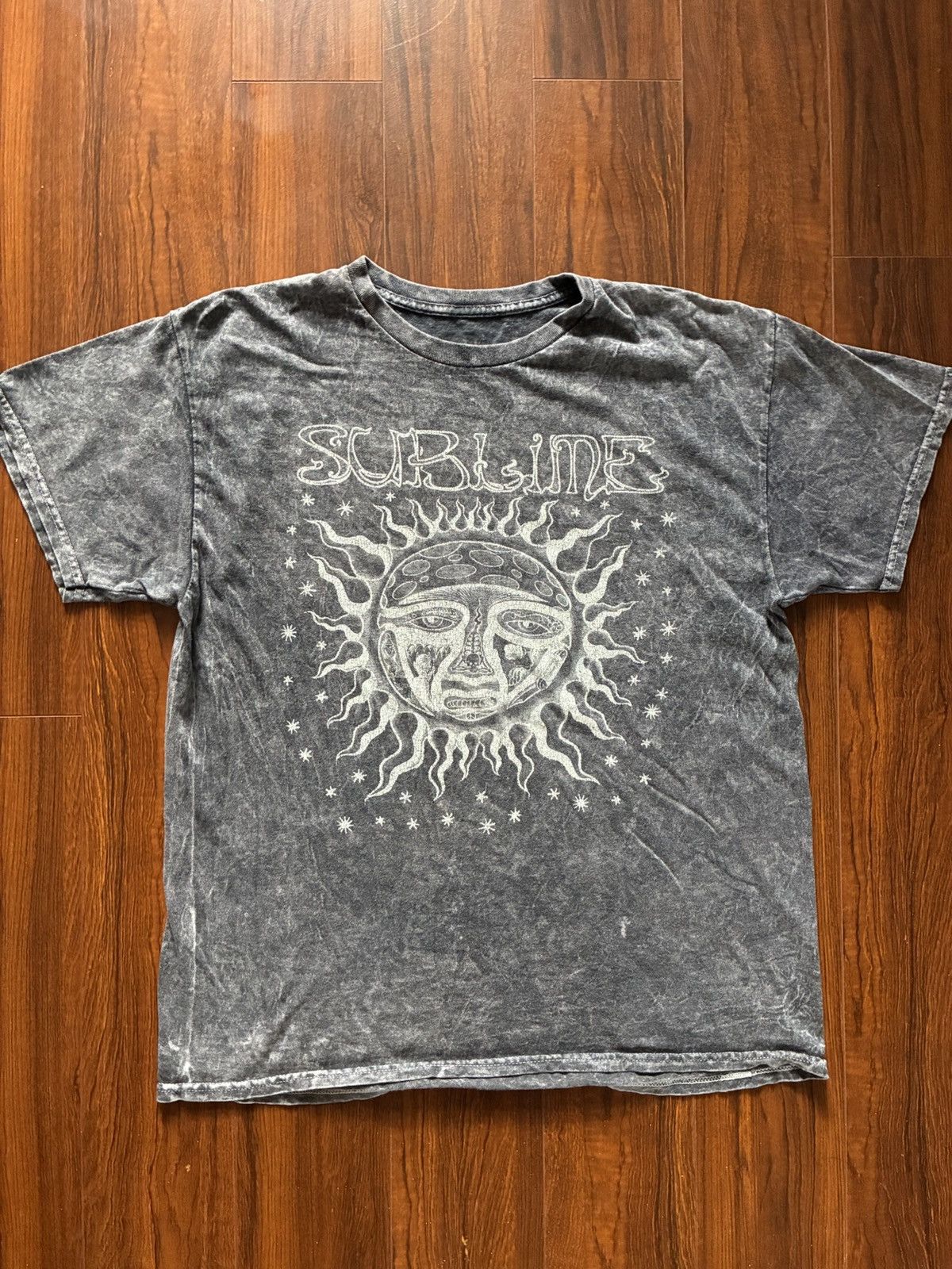 Sublime Sublime Sun Logo Acid Wash Band T Shirt. Size Large Size US L / EU 52-54 / 3 - 1 Thumbnail