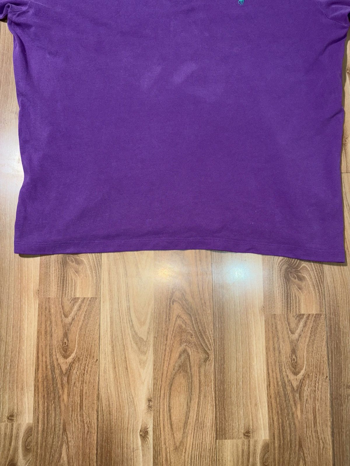 Polo Ralph Lauren Vintage Polo Ralph Lauren Purple Pique Polo Shirt - Size XL Size US XL / EU 56 / 4 - 6 Thumbnail